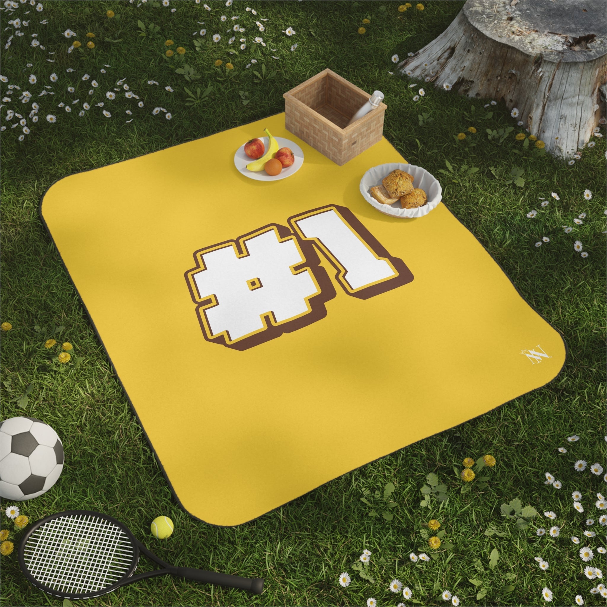 #1 Number One | Mix Match Fun-Flirty Lovers’ Water-Resistant Blankets