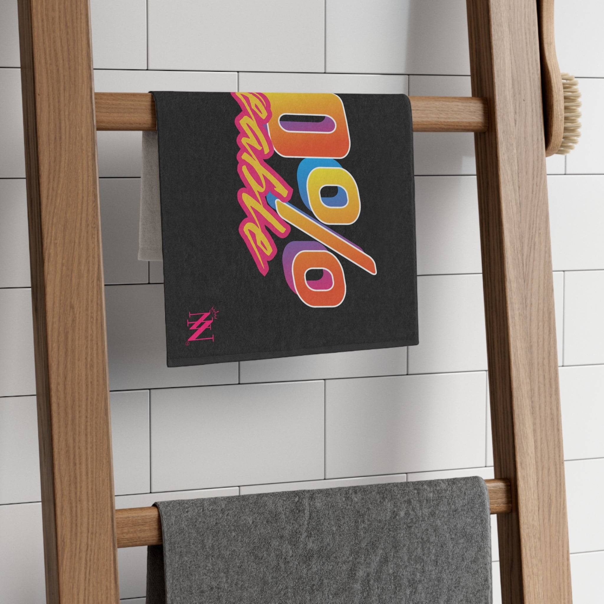 100% Loveable Black Mix & Match Soft Sex Towels | Flirty Lovers’ Gifts