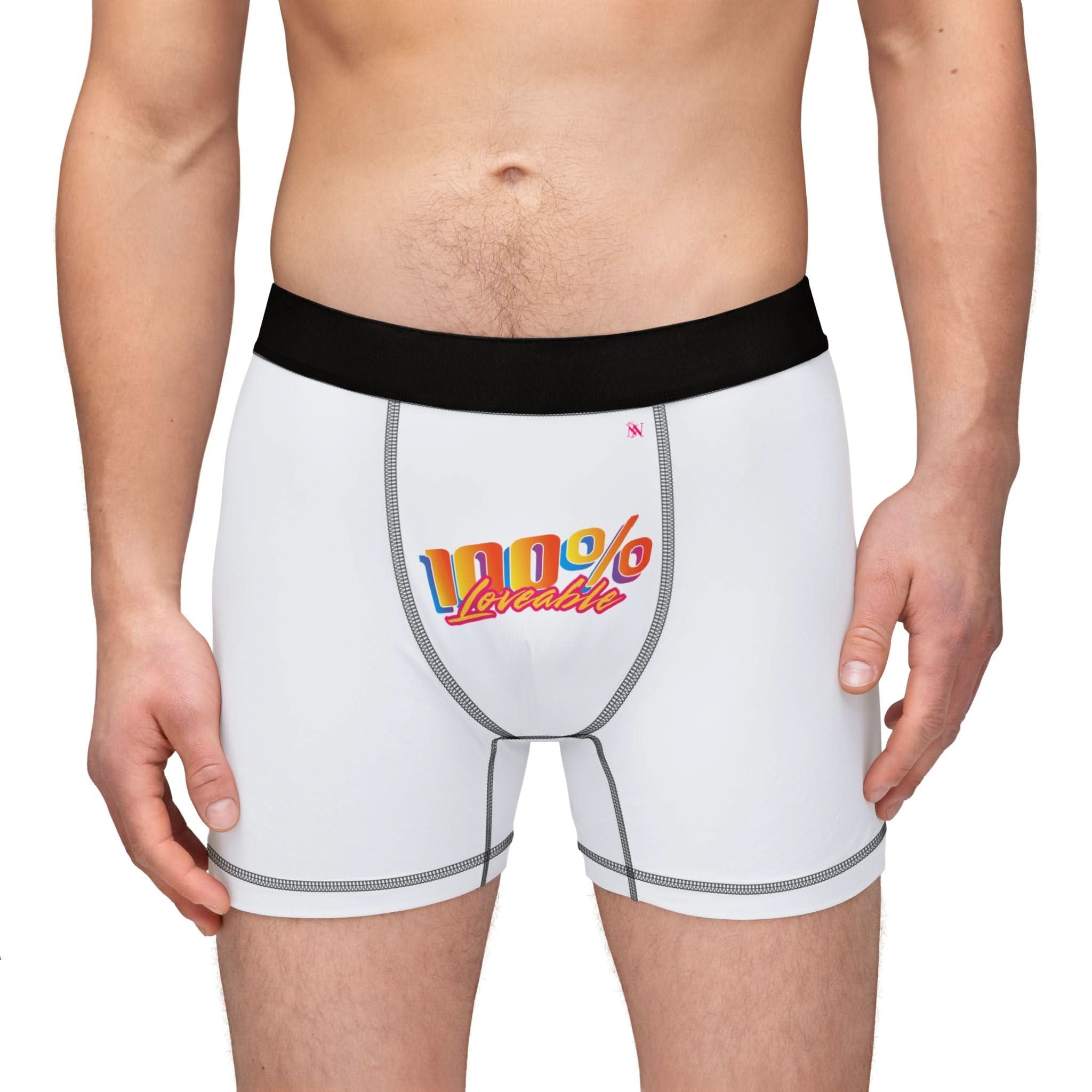100% Loveable | Mix & Match Fun-Flirty Lovers’ Boxer Briefs