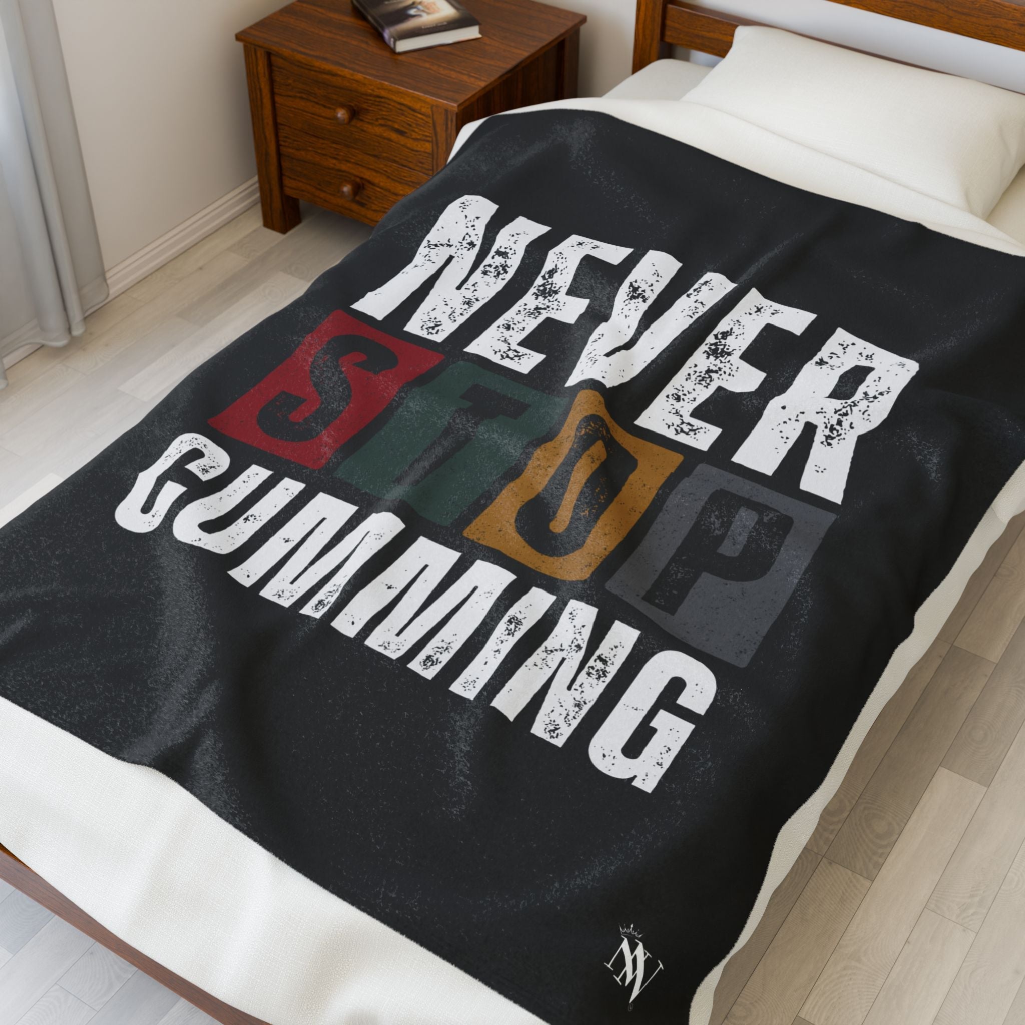 Never Stop Cumming | Mix & Match Velveteen Fun-Flirty Lovers’ Blankets