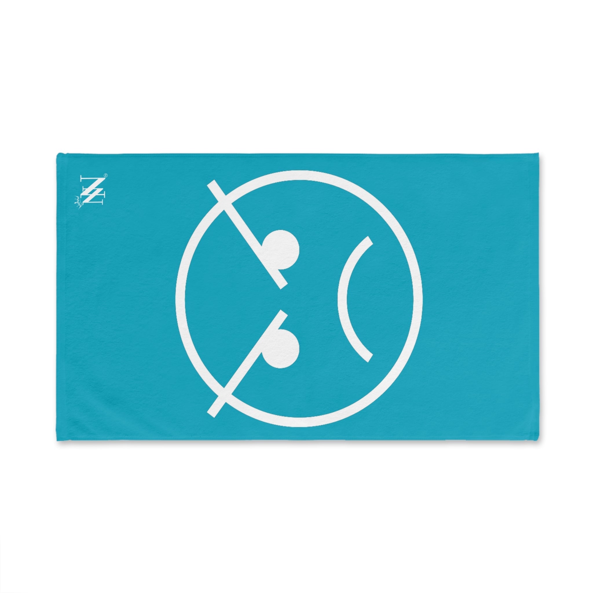 Angry Emoji Teal | Mix & Match Classic Fun-Flirty Loversâ Towels