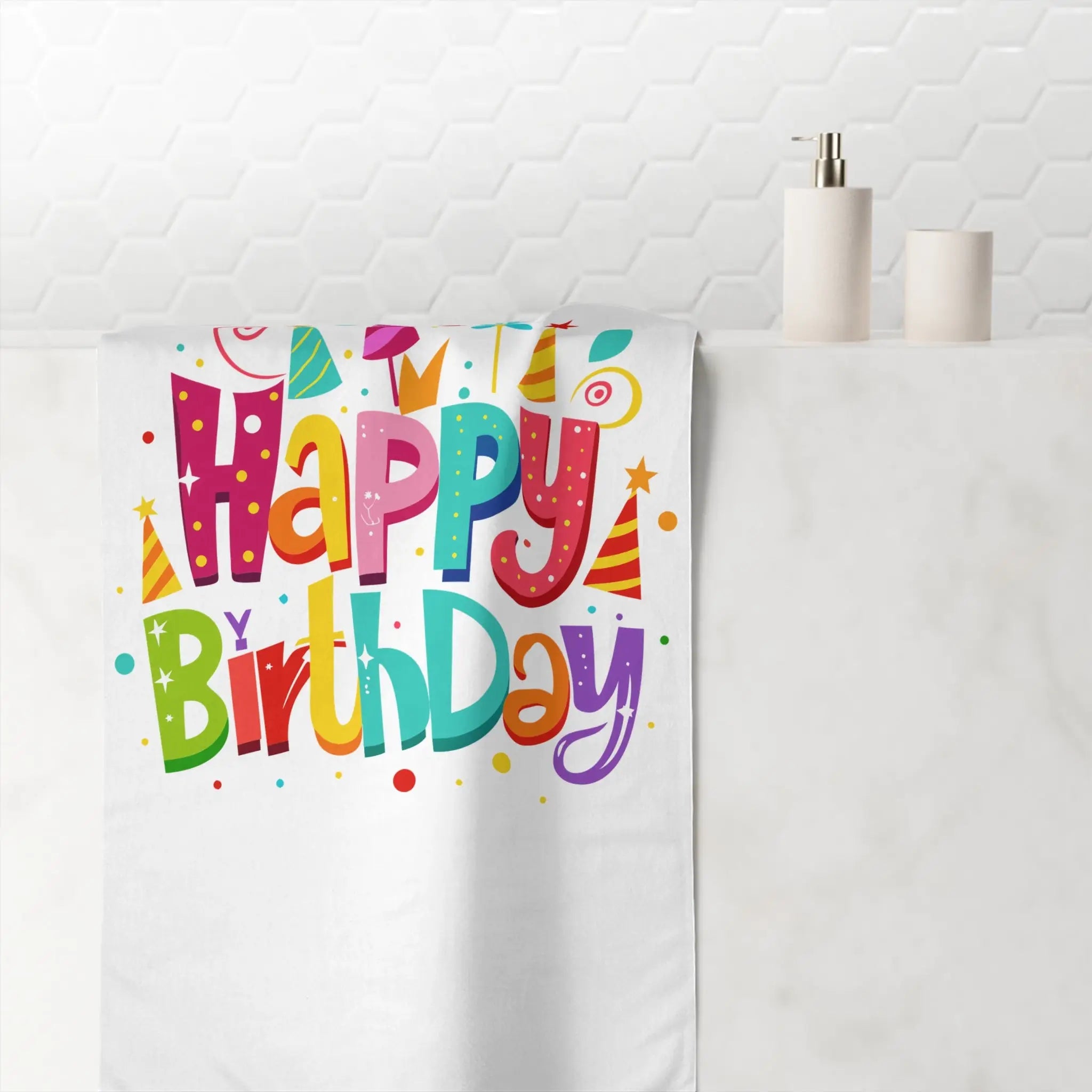 Fun Happy Birthday | Mix & Match XL Fun-Flirty Lovers’ Towels