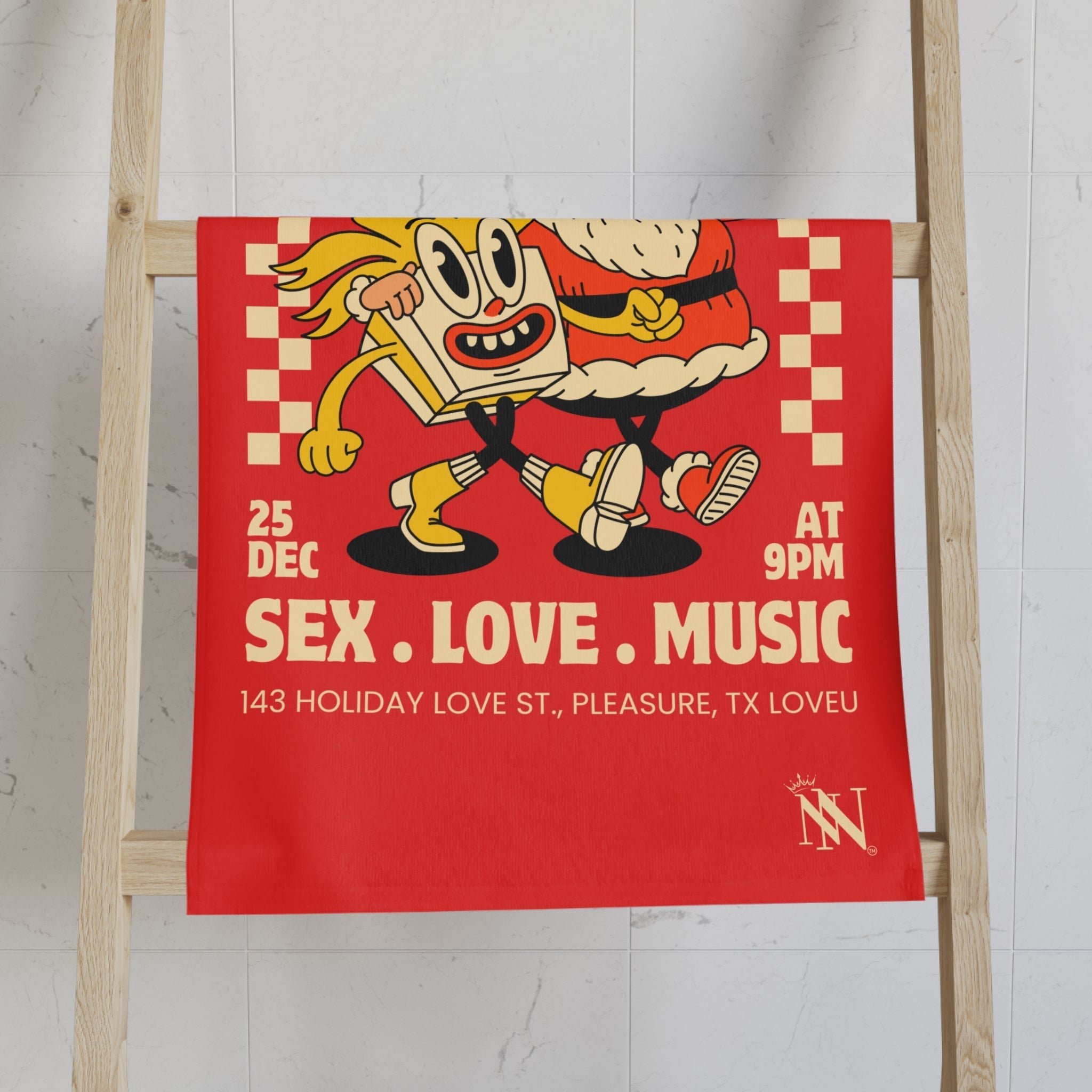 Christmas Party | Mix & Match Classic Fun-Flirty Lovers’ Towels