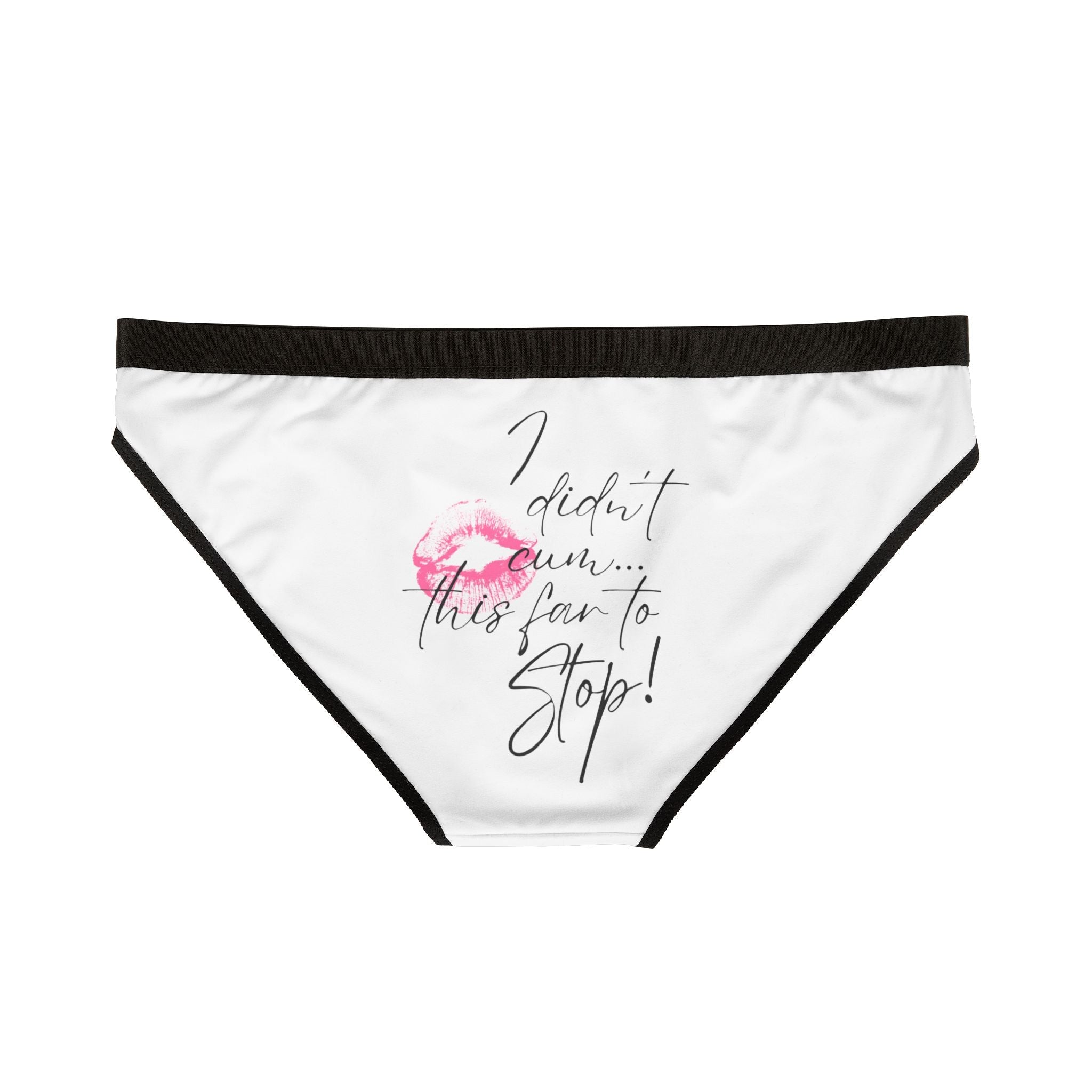 I Didn’t Cum This Far to Stop! | Mix & Match Women’s Fun-Flirty Lovers’ Panties