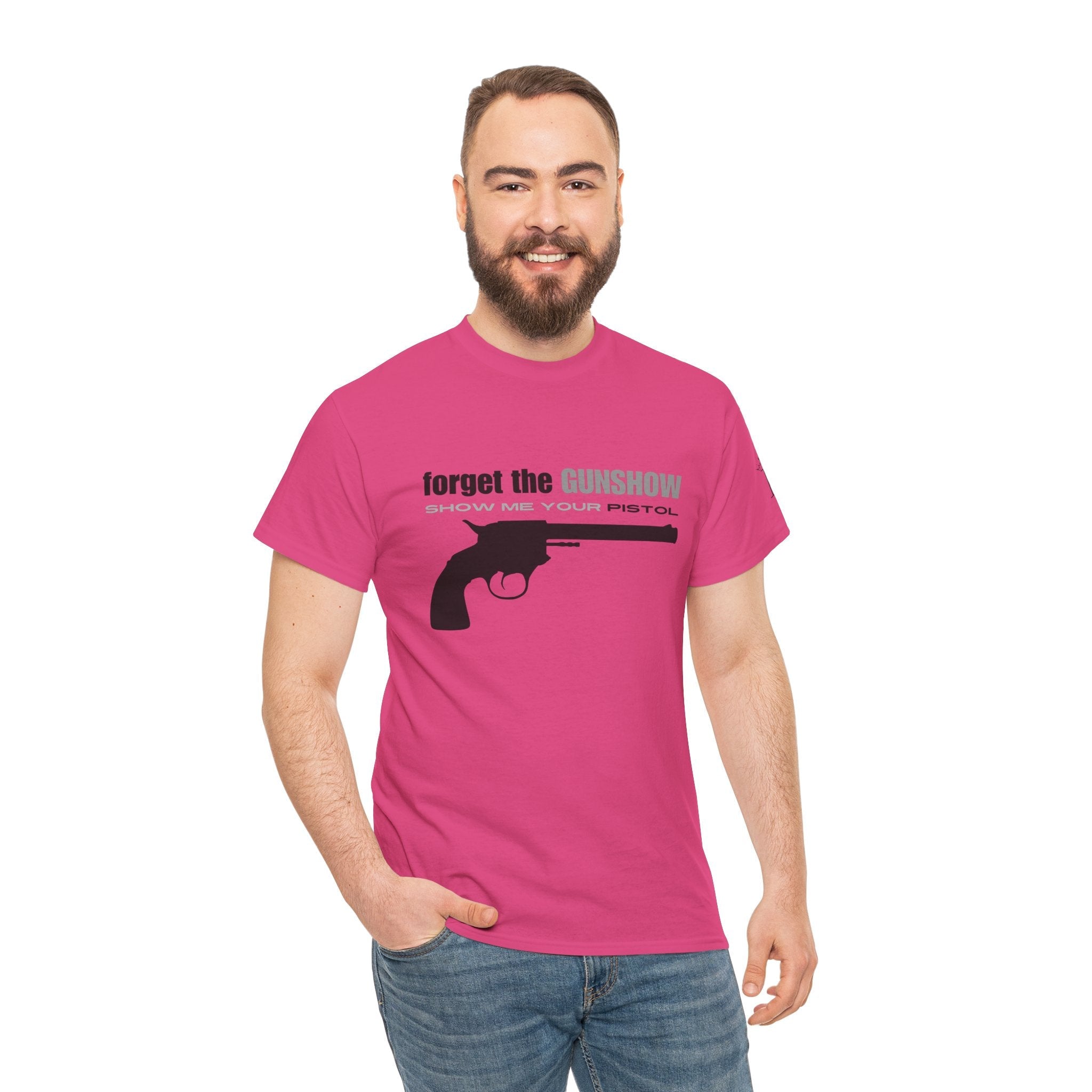 Show Me Your Pistol | Mix & Match 100% Cotton Unisex Fun-Flirty Lovers’ Tees