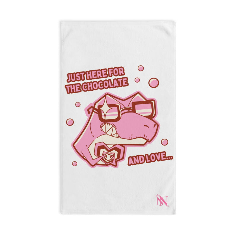 Just Here for the Chocolate | Mix & Match Classic Fun-Flirty Lovers’ Towels