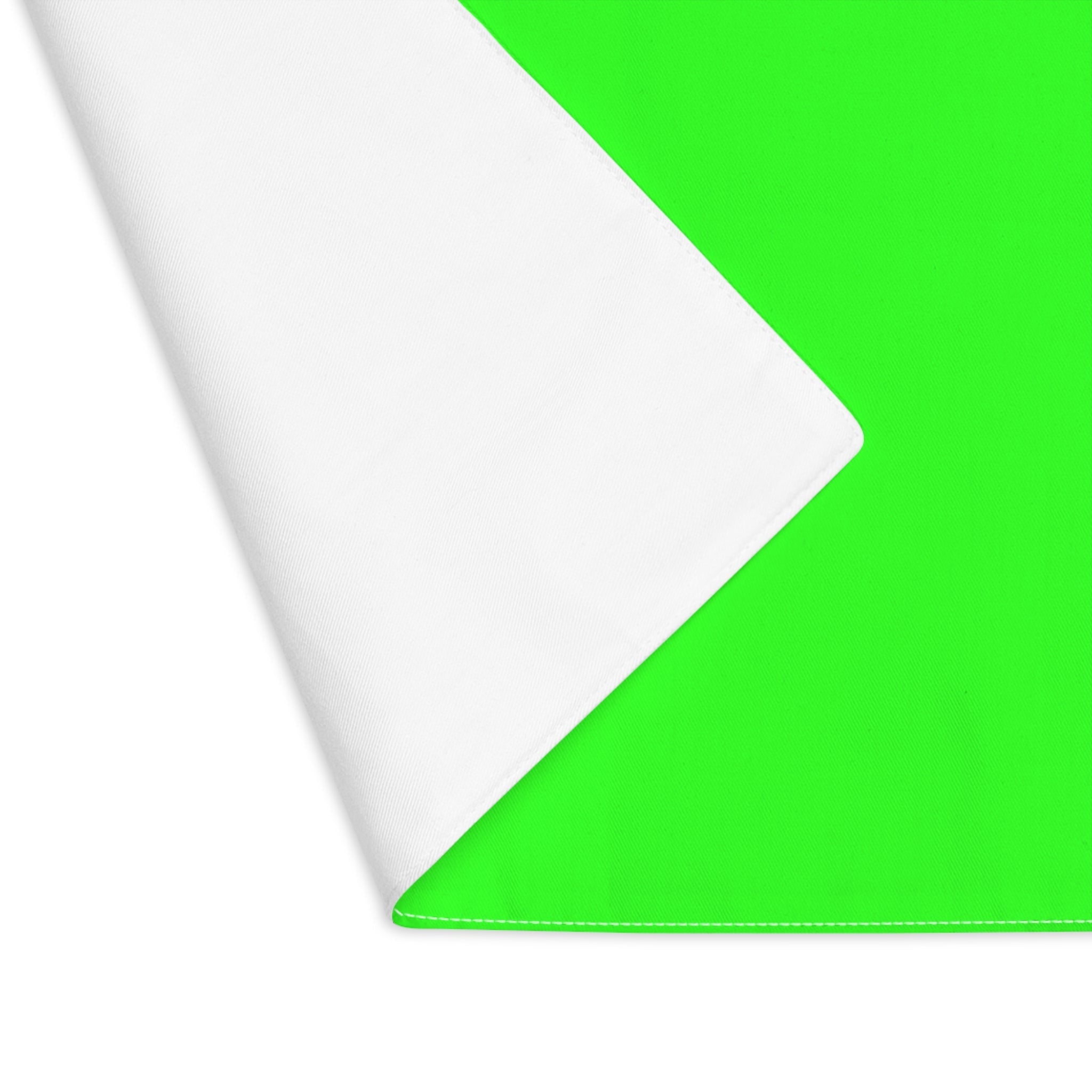 Nectar Napkins Brand Neon Green Sex Toy Mat