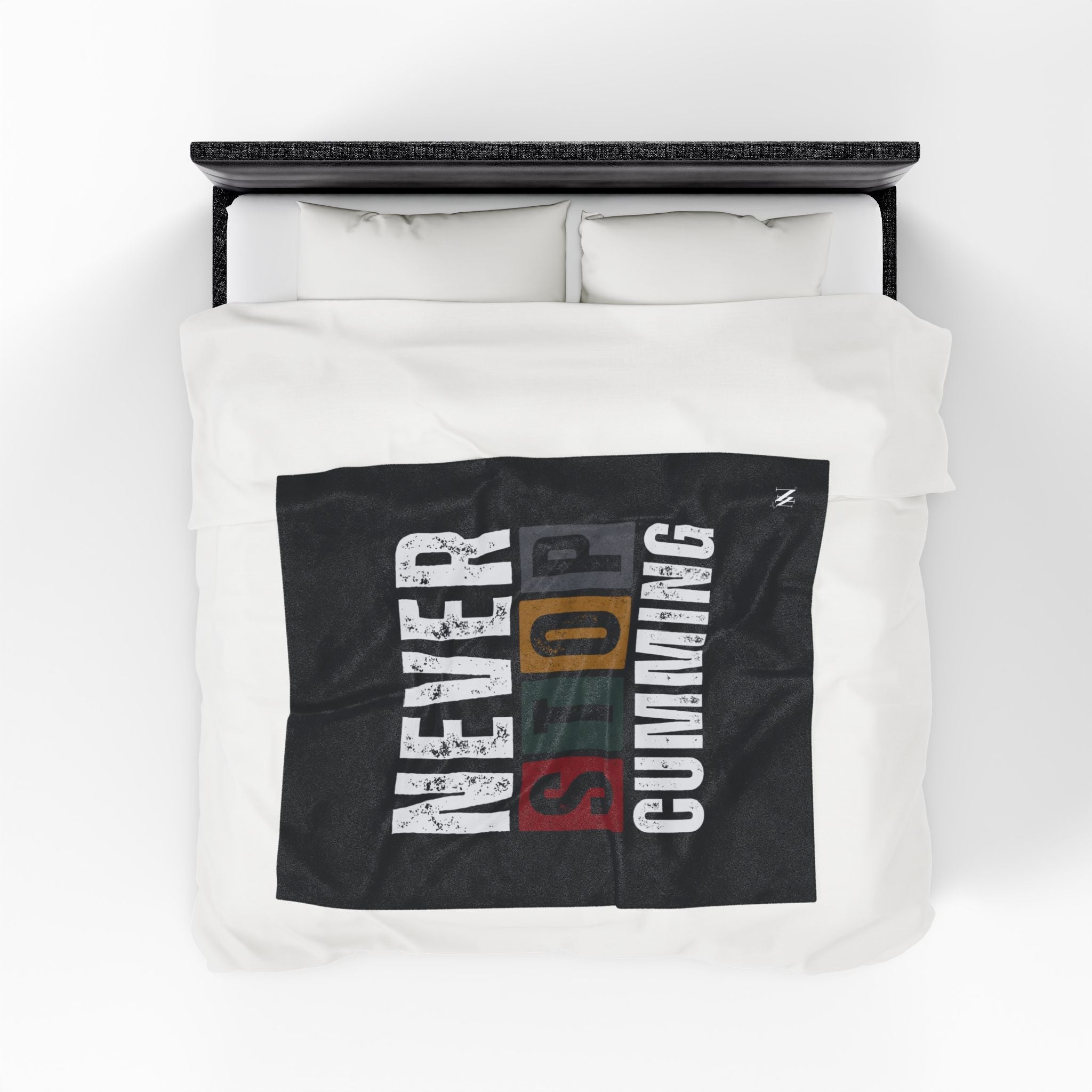 Never Stop Cumming | Mix & Match Velveteen Fun-Flirty Lovers’ Blankets