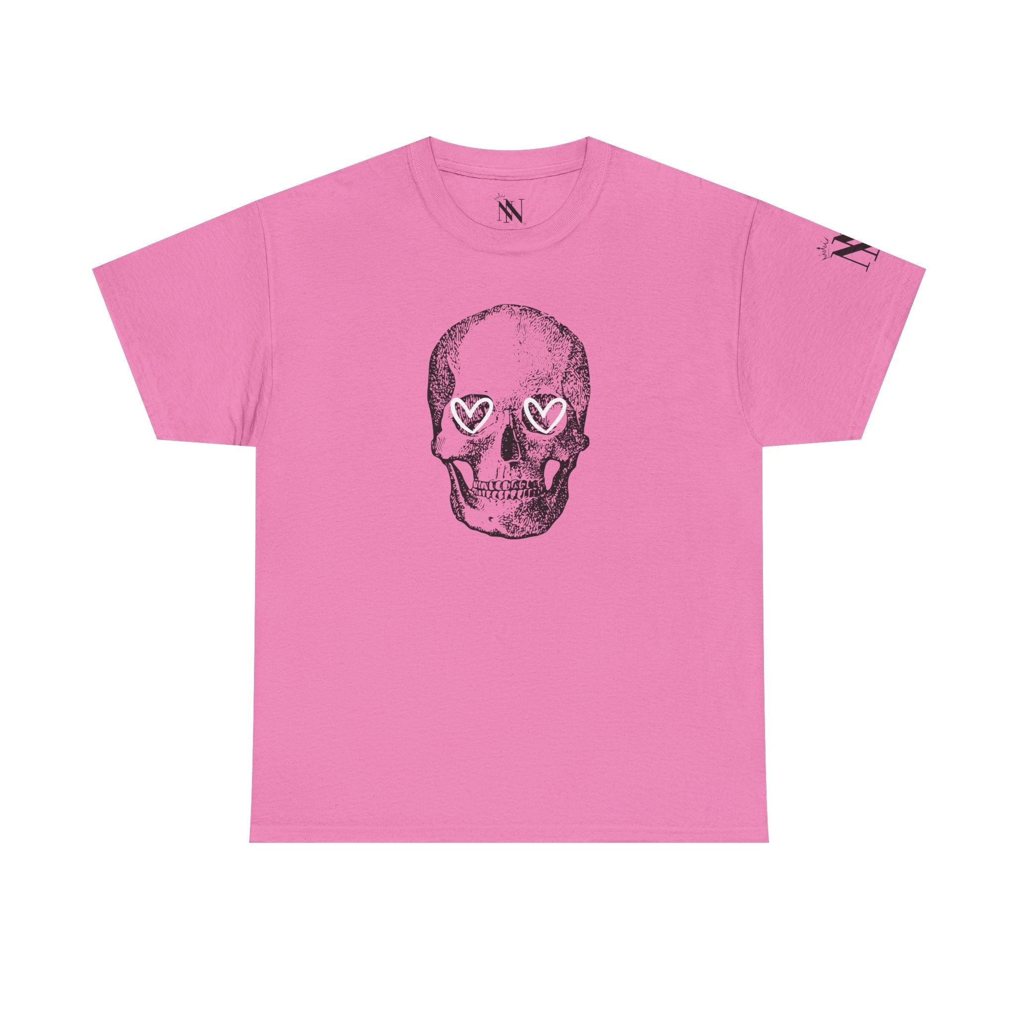 Skull Heart Eyes | Mix & Match Cotton Unisex Fun-Flirty Lovers’ T-Shirts
