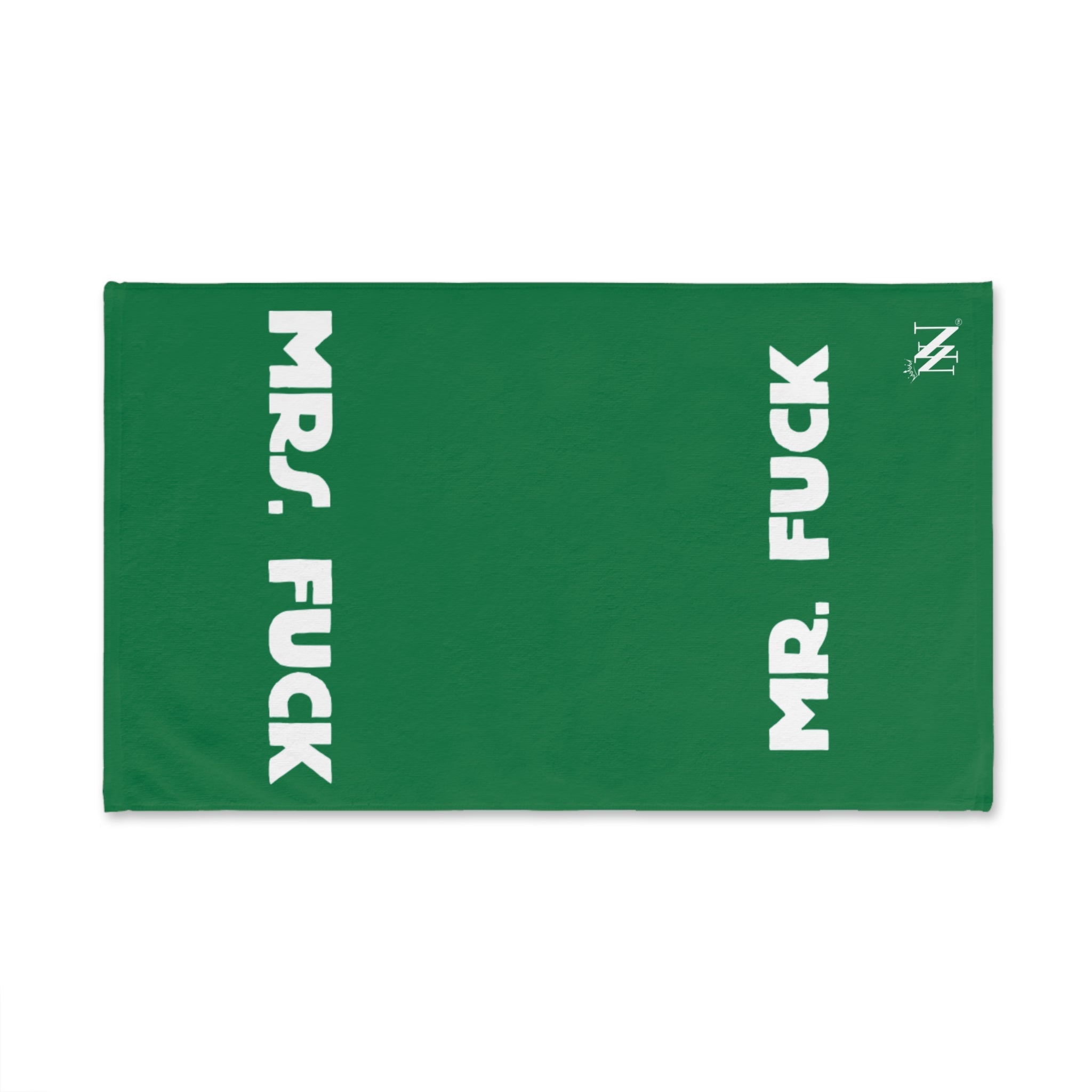 Mr. Mrs. Fuck Shareable Sides Green Cum Towel