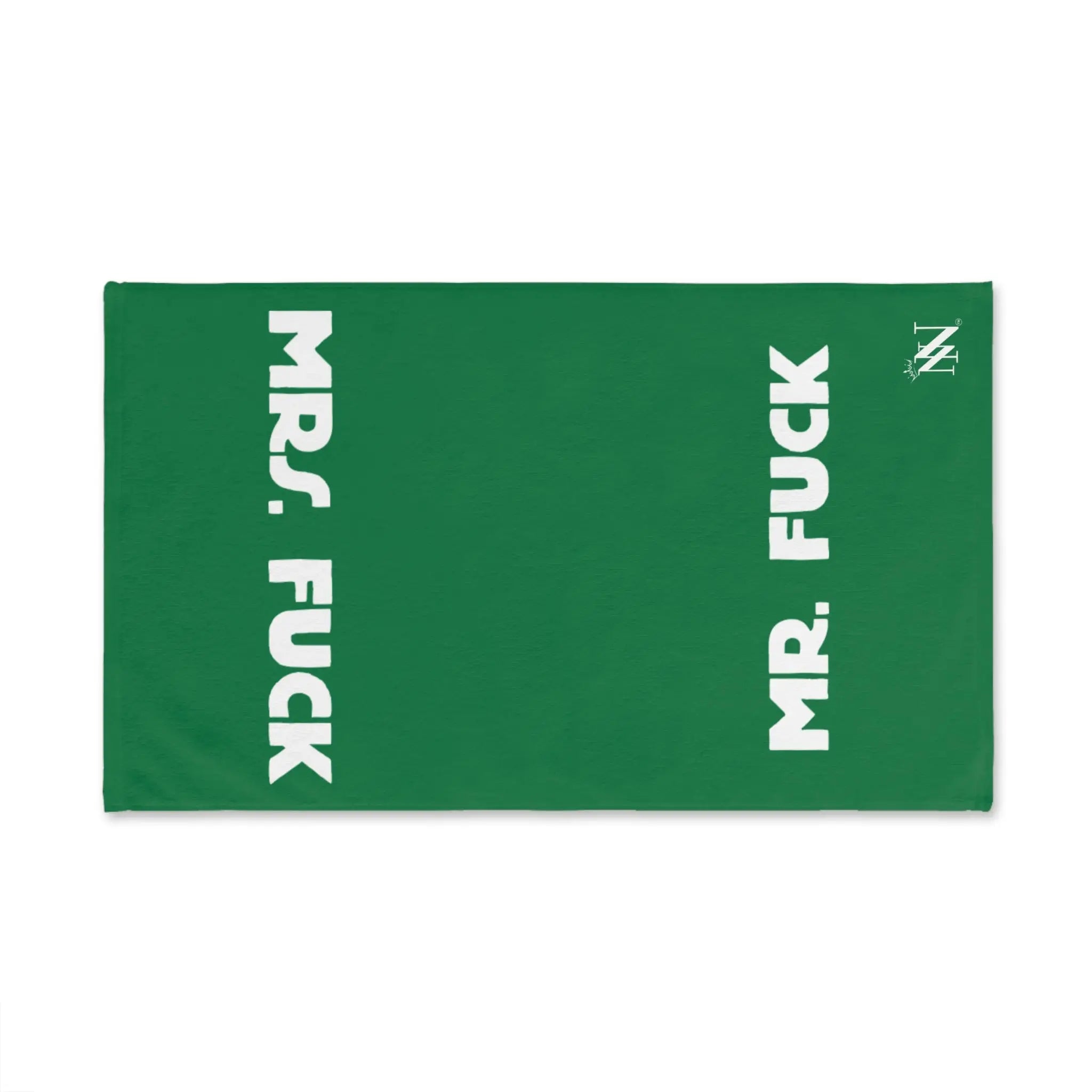 Mr. Mrs. Fuck Shareable Sides Green Cum Towel