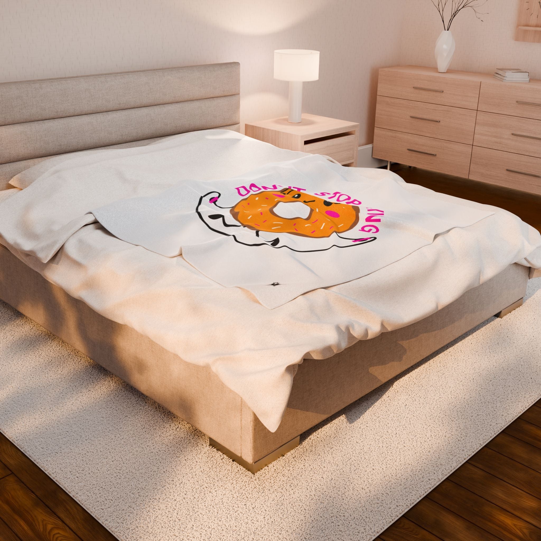 Donut Stop Trying | Mix & Match Fun-Flirty Lovers’ Blankets