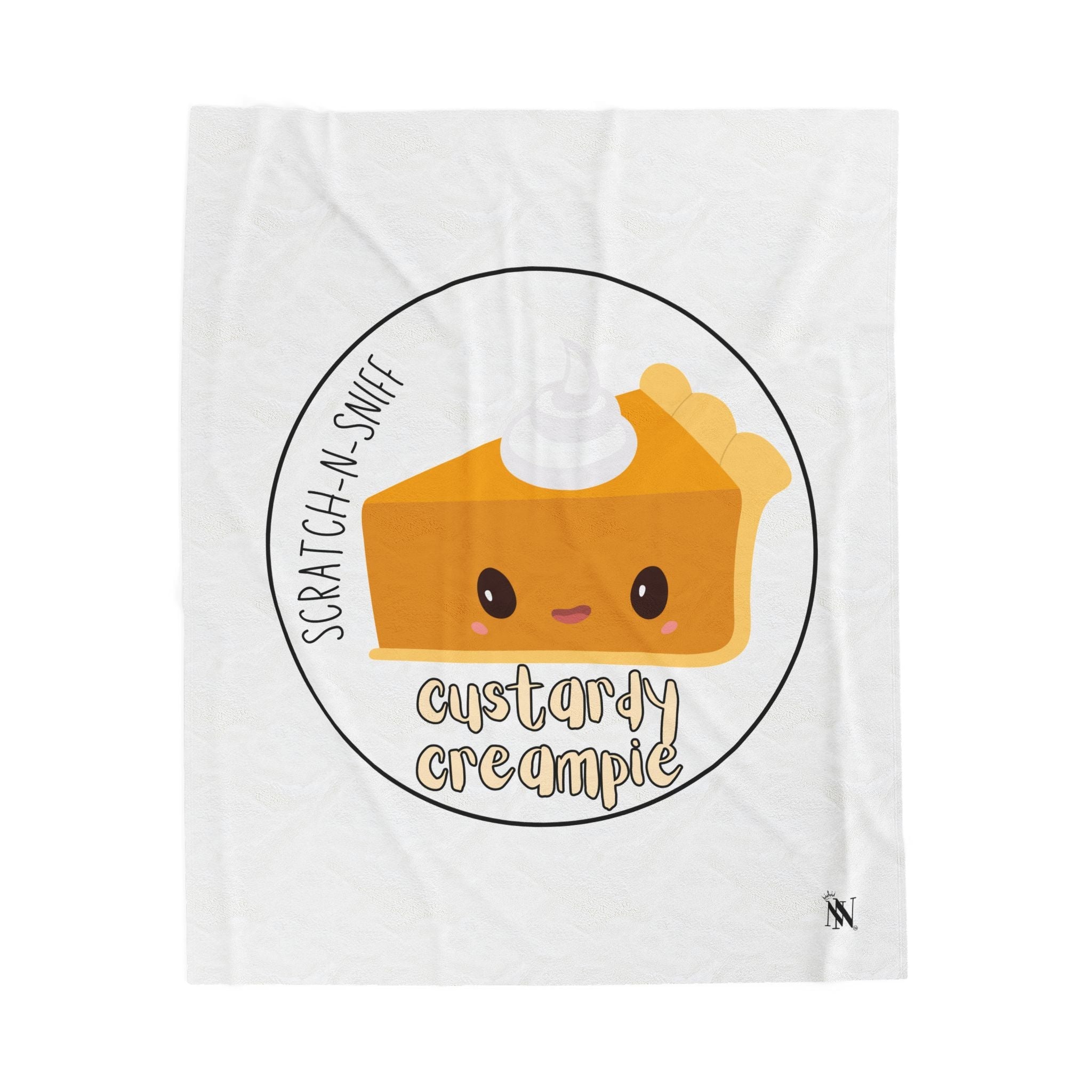 Custardy Creampie Scratch N Sniff | Mix & Match Fun-Flirty Loversā Blankets