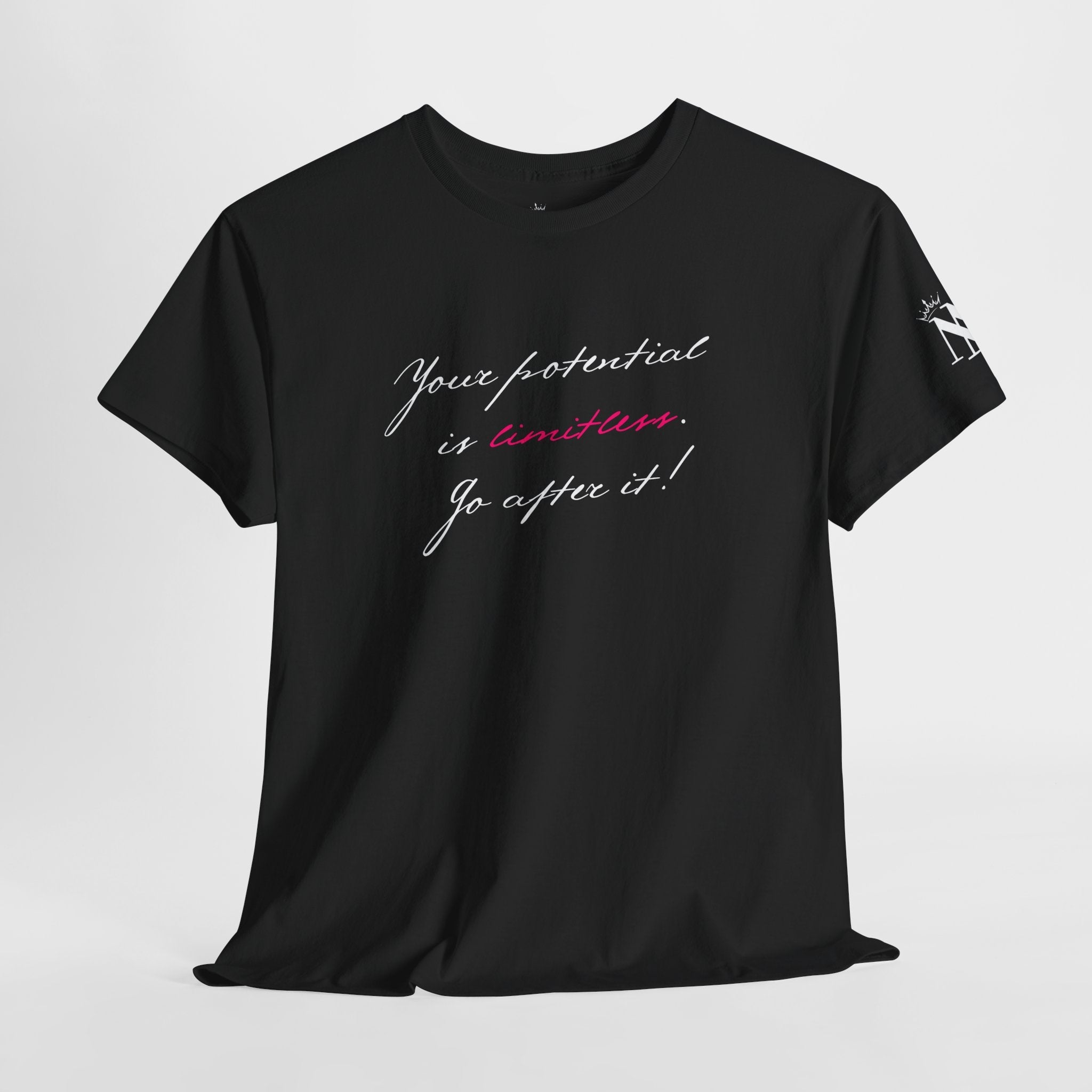 Your Potential is Limitless | Mix & Match Cotton Unisex Fun-Flirty Lovers’ T-Shirts