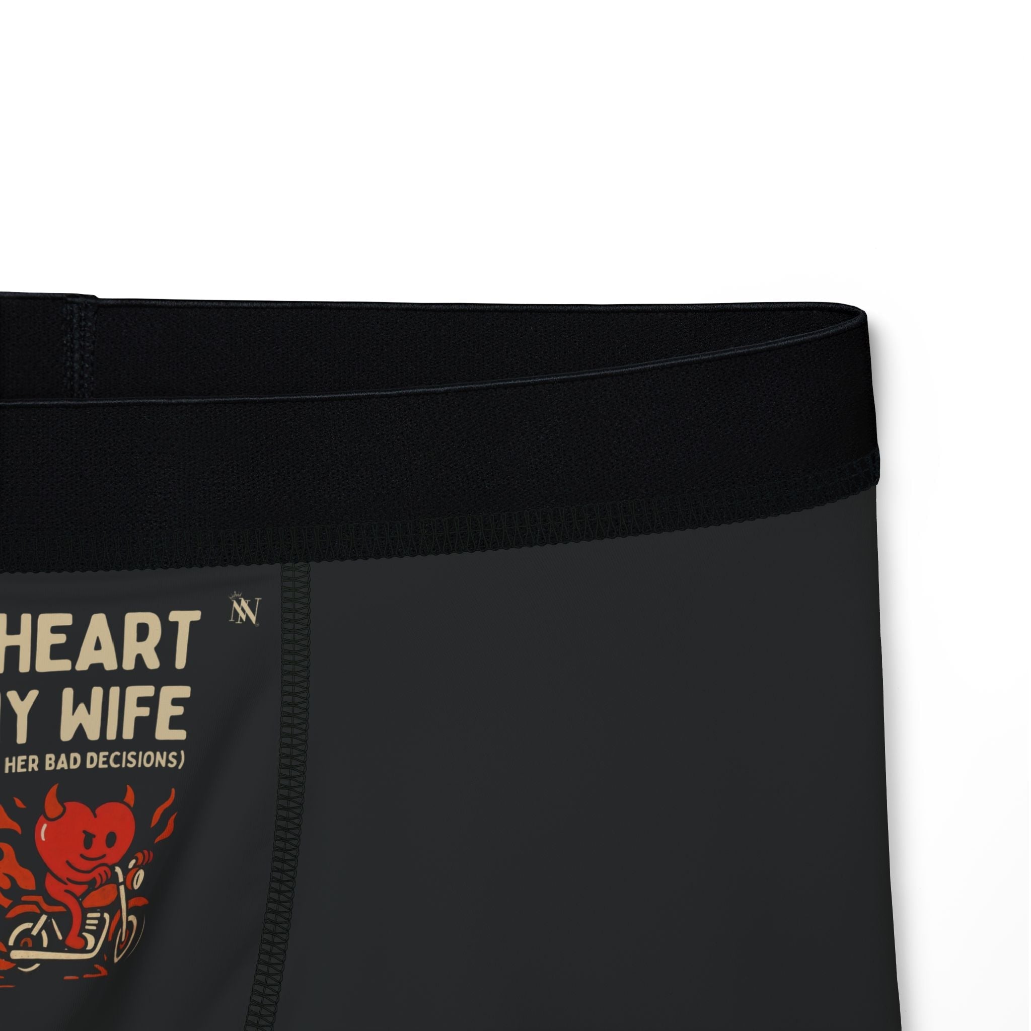 I Heart My Wife | Mix & Match Men’s Fun-Flirty Lovers’ Boxer Briefs
