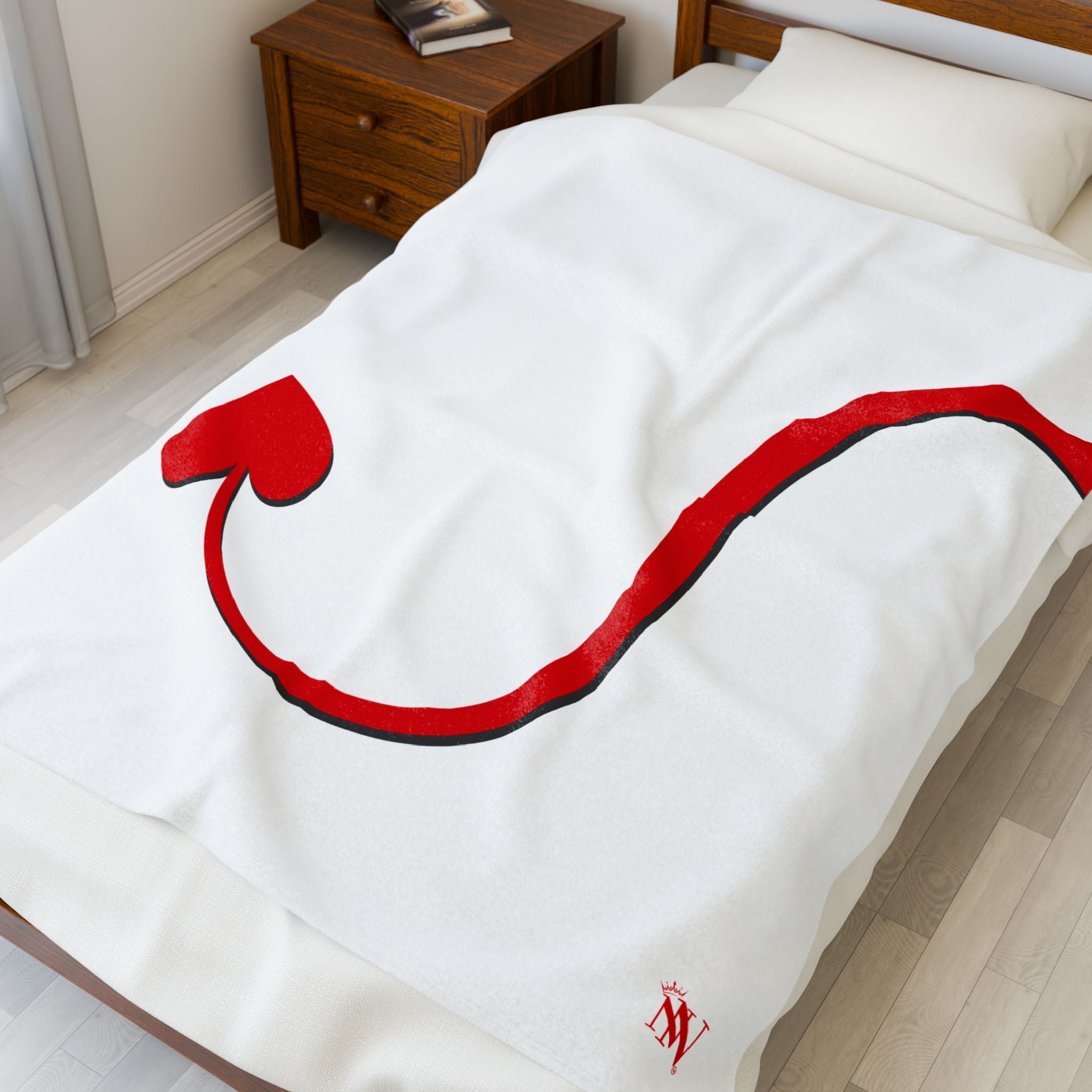 Sheās the Devil | Mix & Match Soft Fun-Flirty Loversā Blankets
