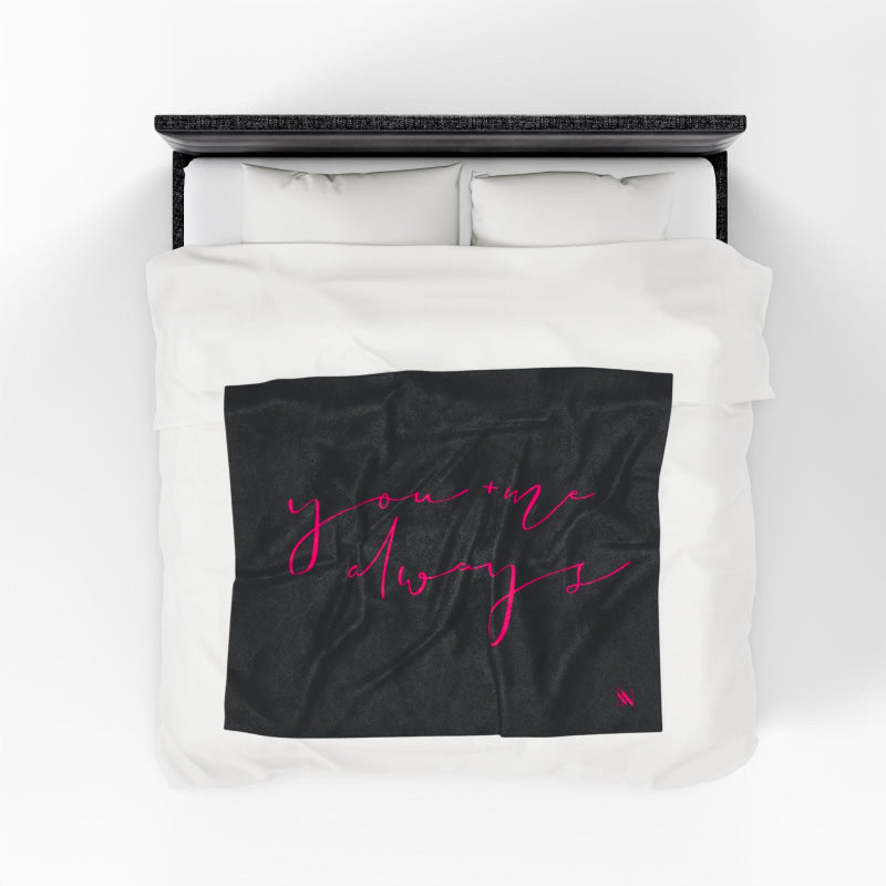 You + Me Always | Mix & Match Soft Fun-Flirty Lovers’ Blankets