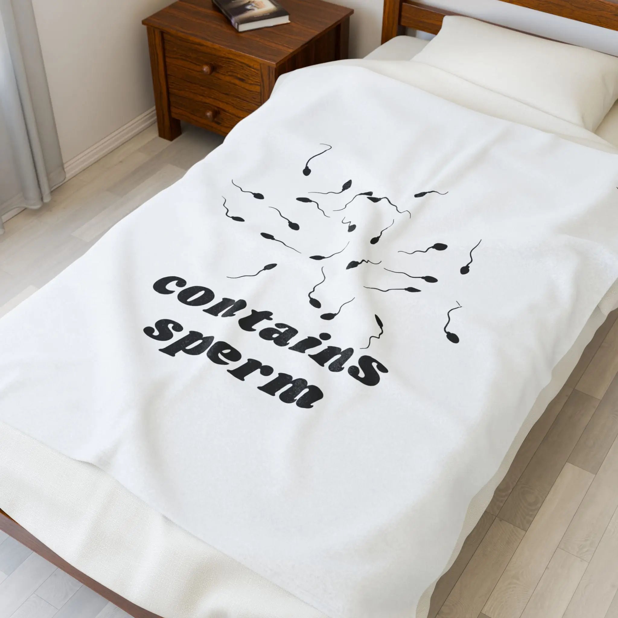 Contains Sperm | Mix & Match Fun-Flirty Lovers’ Blankets
