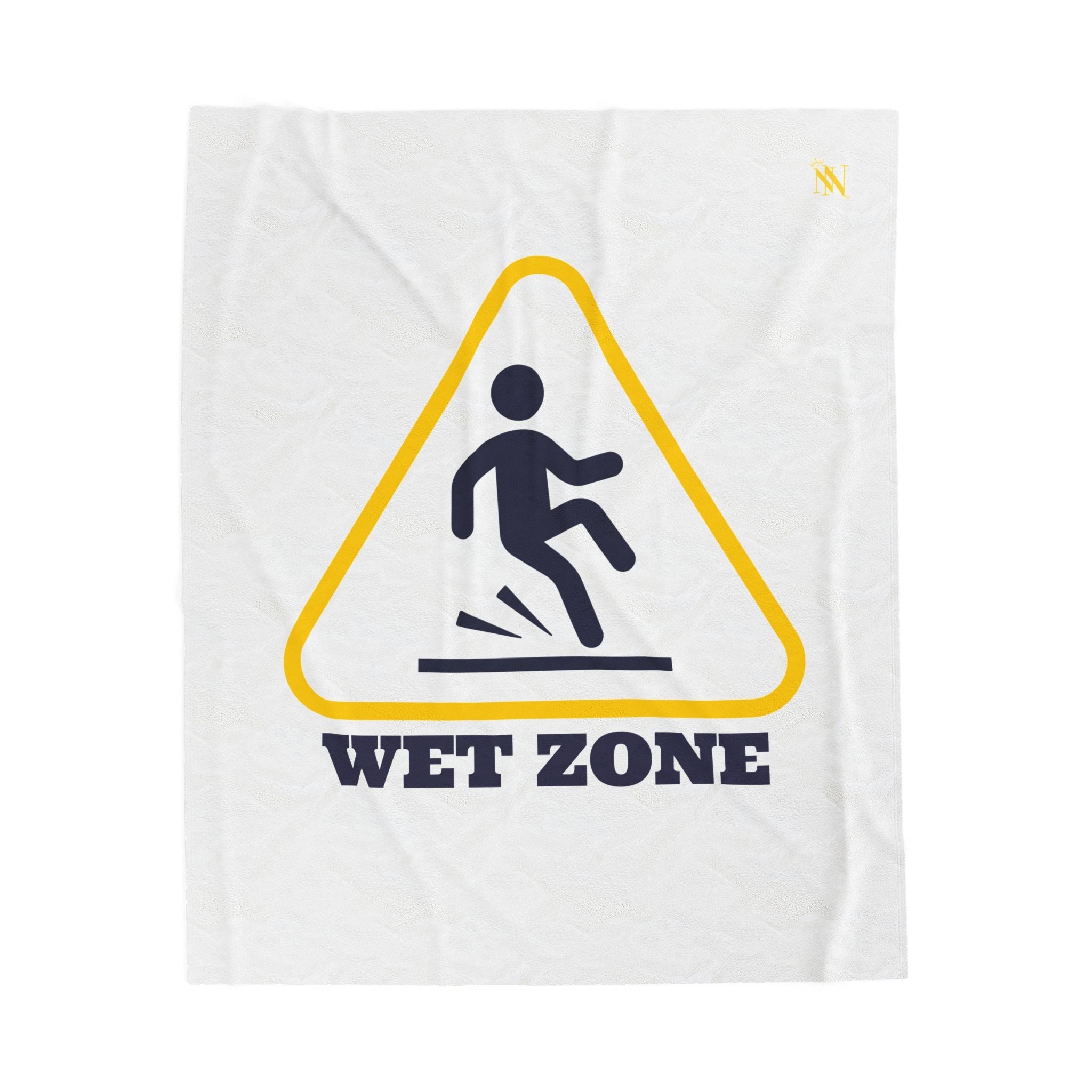 Caution: Wet Zone | Mix & Match Soft Fun-Flirty Lovers’ Blankets