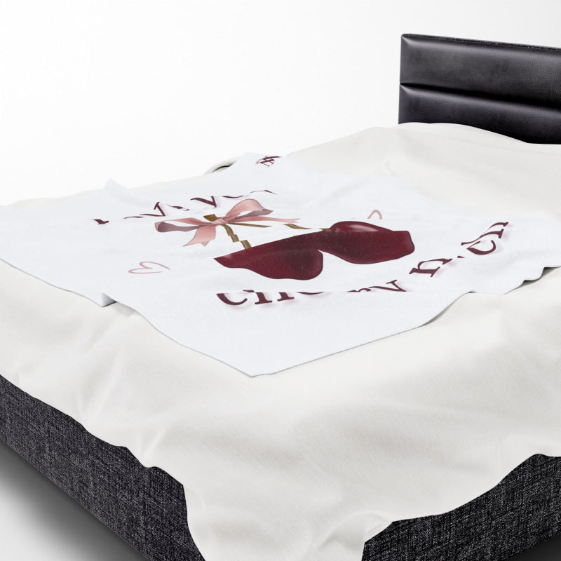 I Love You Cherry Much | Mix & Match Soft Fun-Flirty Lovers’ Blankets