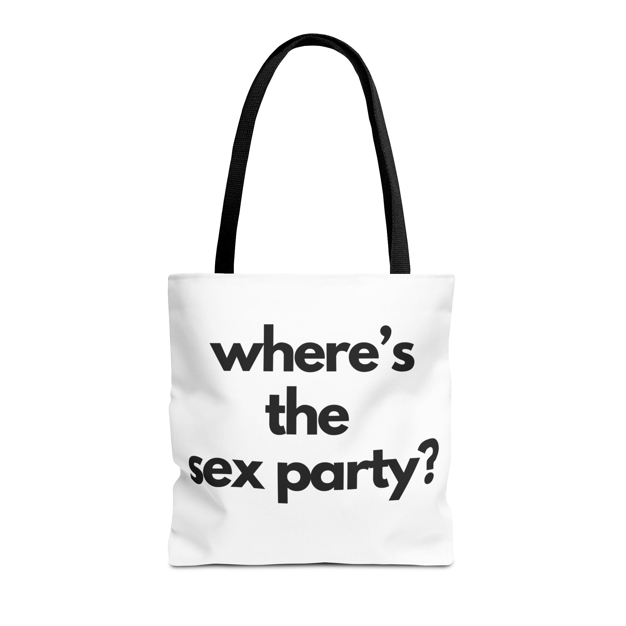 Where’s the Sex Party? | Mix & Match Fun-Flirty Lovers’ Totes