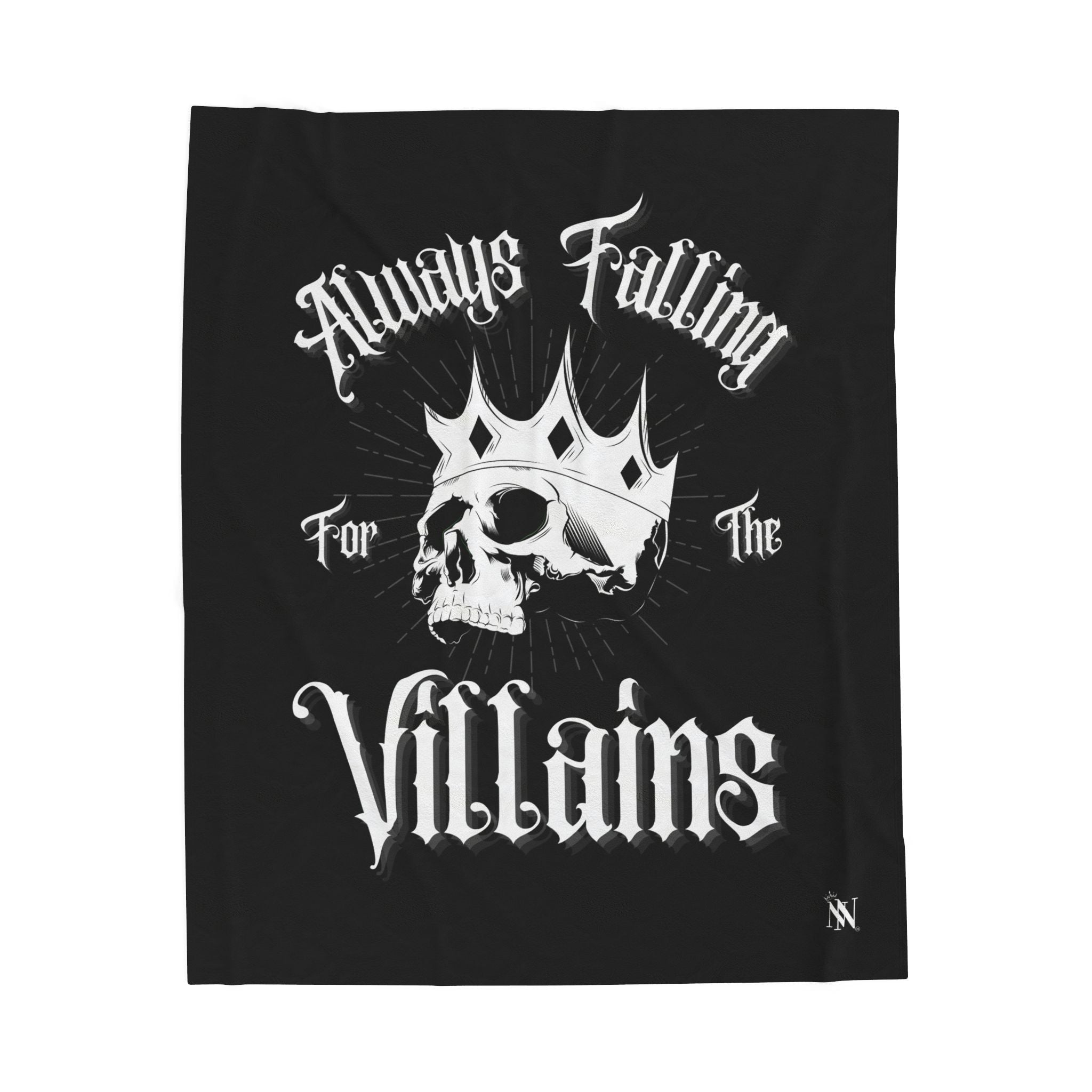Always Falling for the Villains | Mix & Match Velveteen Fun-Flirty Lovers’ Blankets