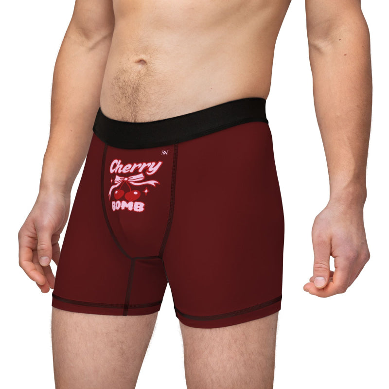 Cherry Bomb | Mix & Match Men’s Fun-Flirty Lovers’ Boxer Briefs