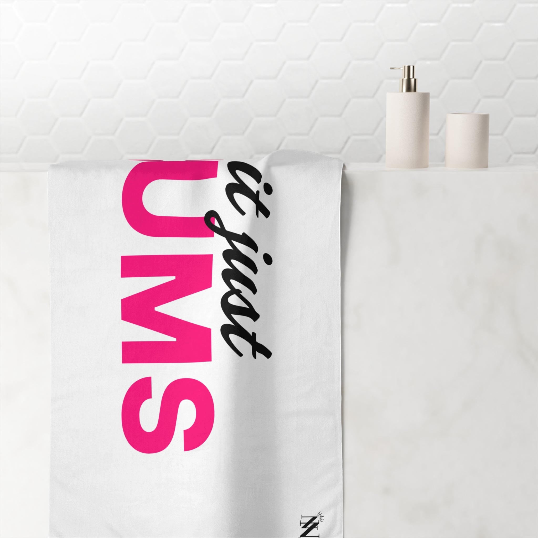 It Just Cums | Mix & Match XL Fun-Flirty Lovers’ Towels