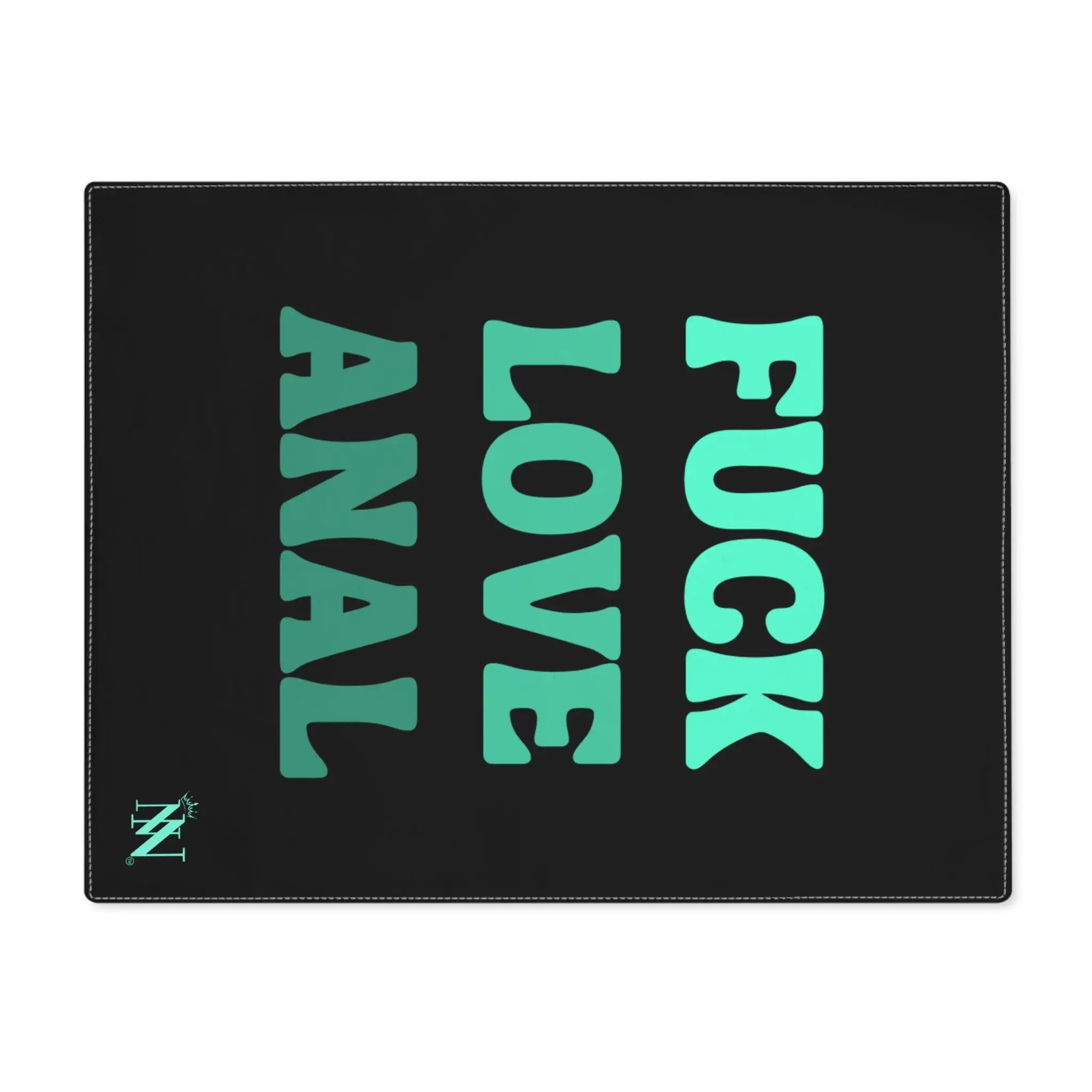 Fuck Love Anal | Nectar Napkins Fun-Flirty Lovers’ Toy Mats