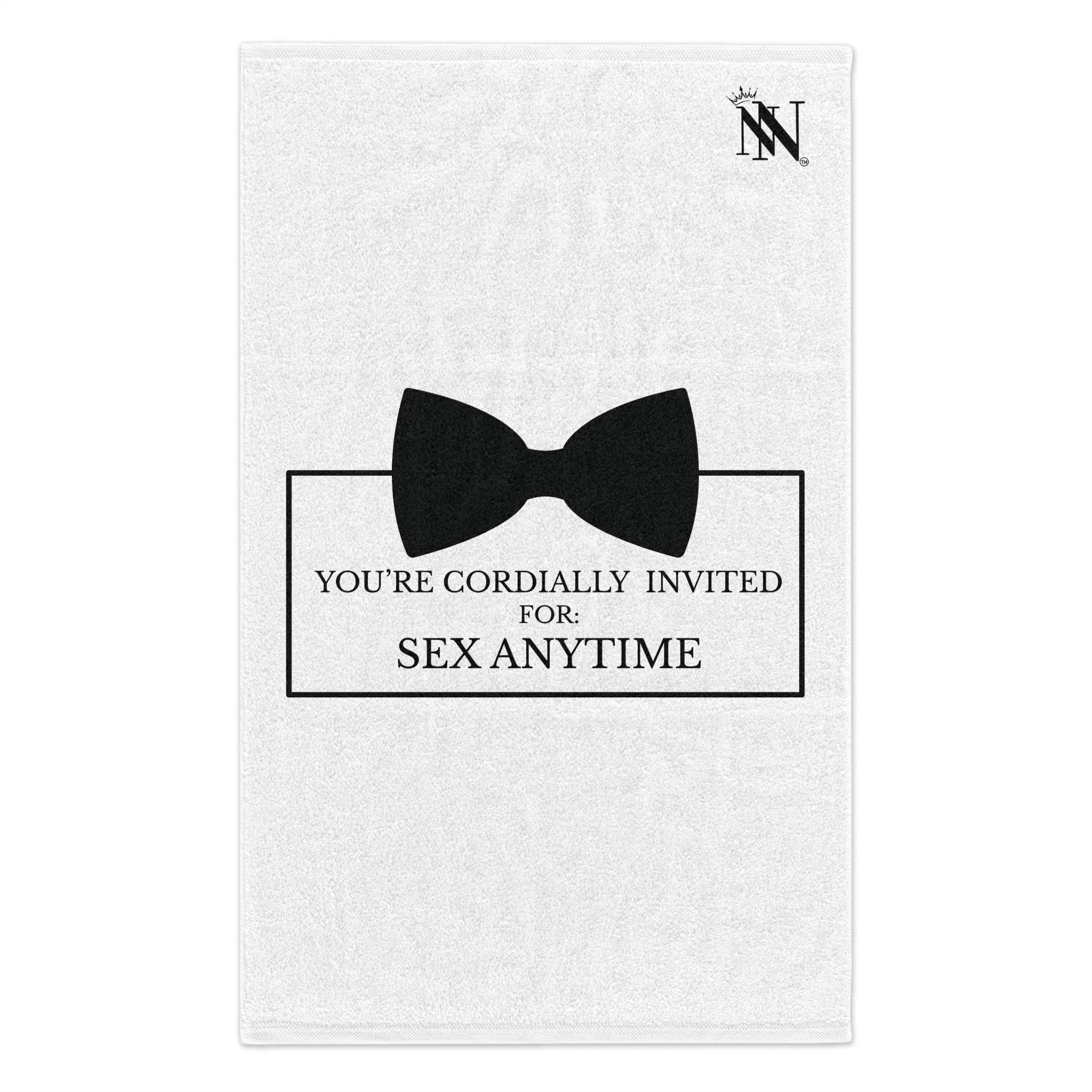 Cordially Invited Sex | Mix & Match Soft Fun-Flirty Lovers’ Towels