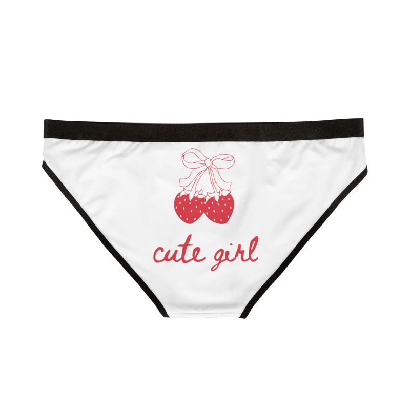 Cute Girl Strawberries | Mix & Match Women’s Fun-Flirty Lovers’ Panties