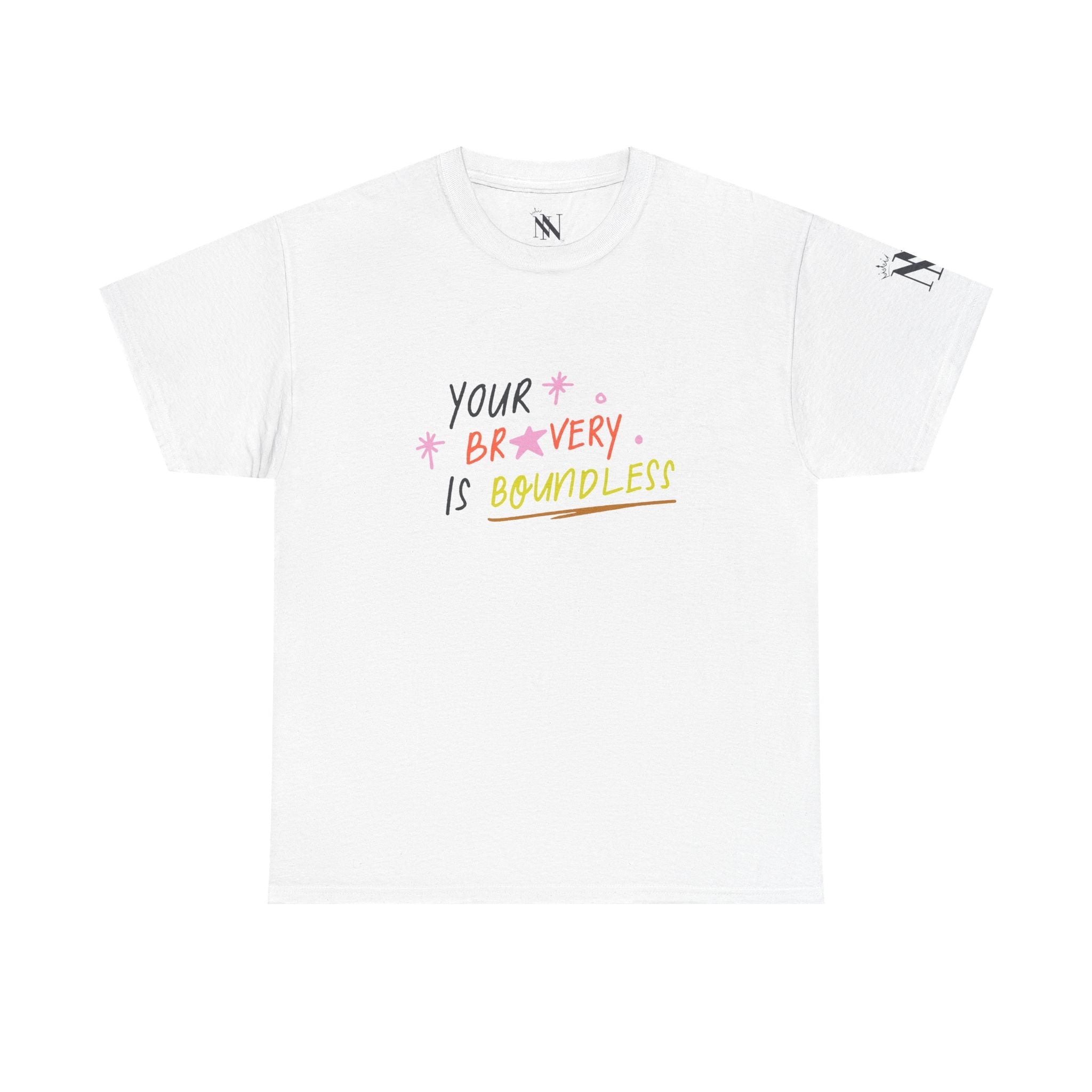 Your Bravery is Boundless | Mix & Match Cotton Unisex Fun-Flirty Lovers’ T-Shirts