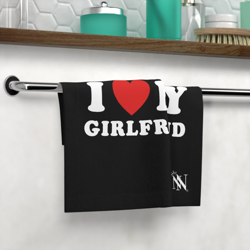 I Love My Girlfriend | Mix & Match Lils’ Fun-Flirty Lovers’ Towels
