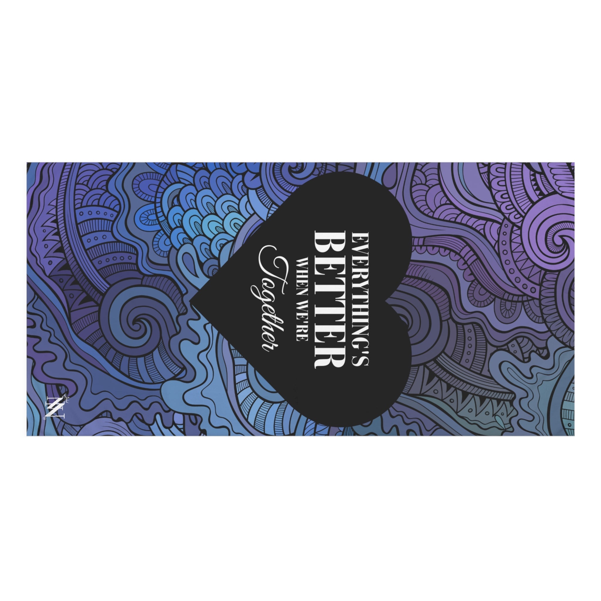 Everything’s Better Together | Mix & Match XL Fun-Flirty Lovers’ Towels