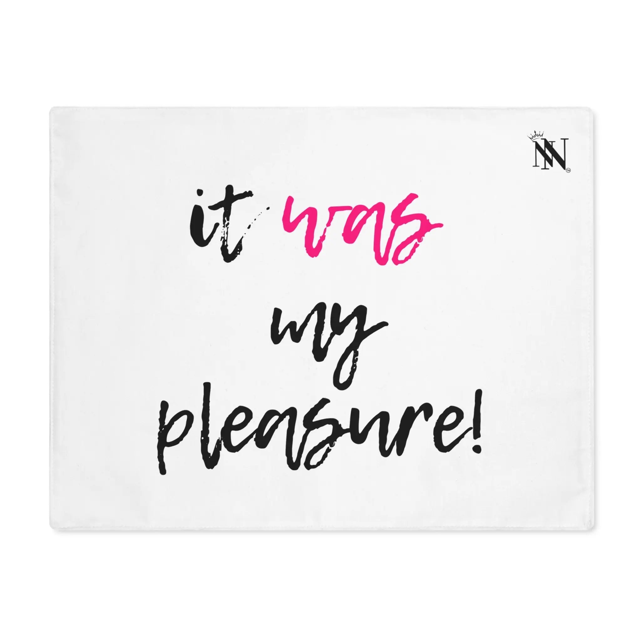 It Was My Pleasure | Mix & Match Playful Fun-Flirty Lovers’ Toy Mats