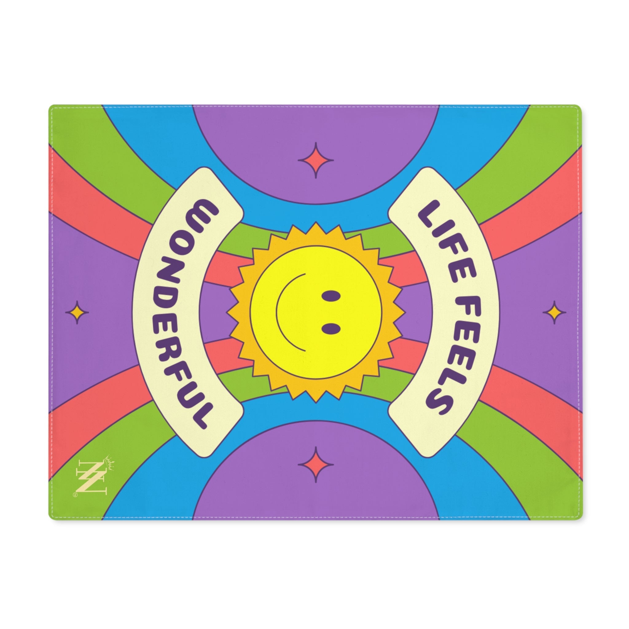Life Feels Wonderful Retro Sex Toys Mat