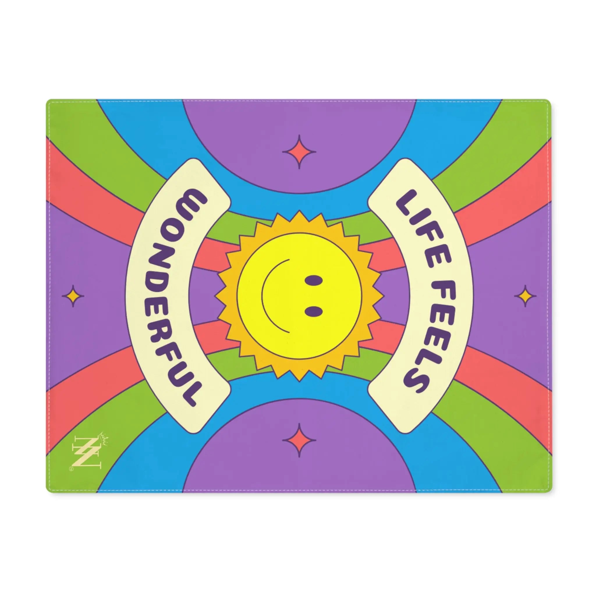 Life Feels Wonderful Retro Sex Toys Mat