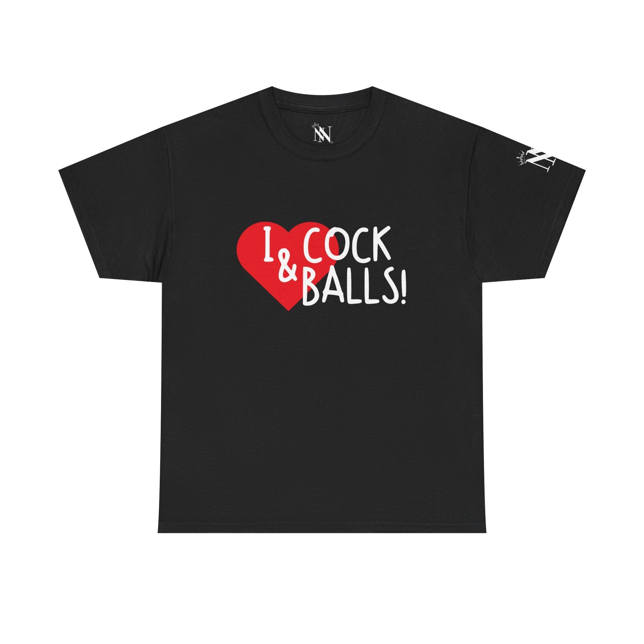 I Love Cock & Balls! | Mix & Match 100% Cotton Unisex Fun-Flirty Lovers’ Tees
