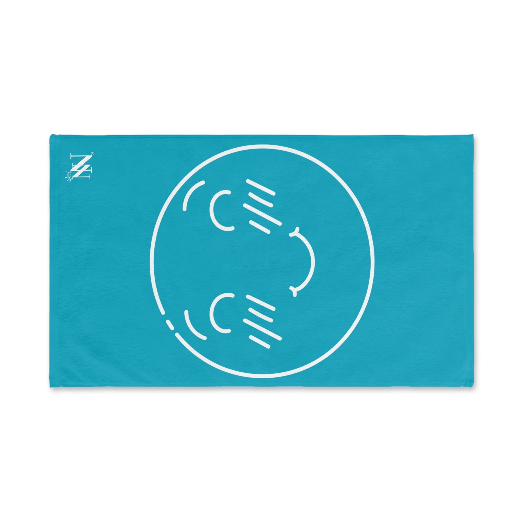 Yes Emoji Teal Cum Towel
