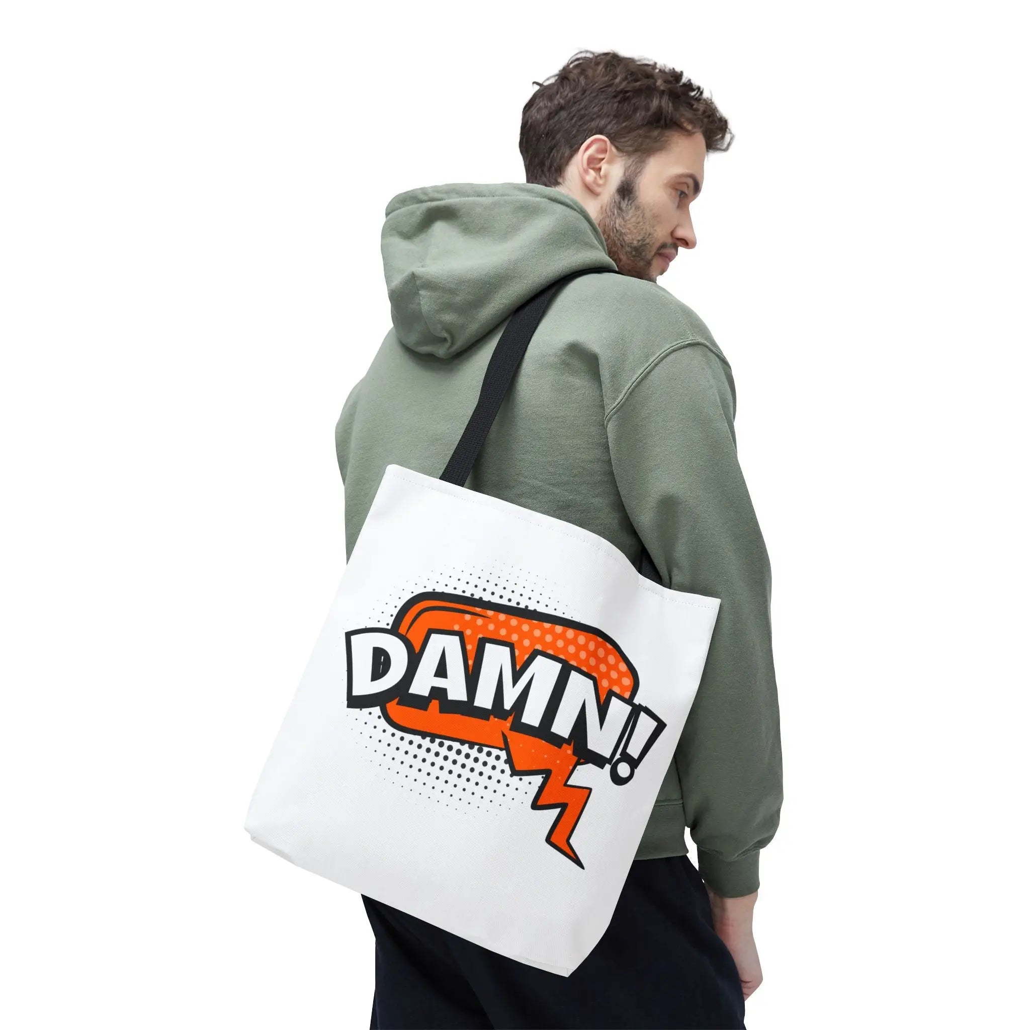 Thinking Damn! Cartoon Fun | Mix & Match Fun-Flirty Lovers’ Totes