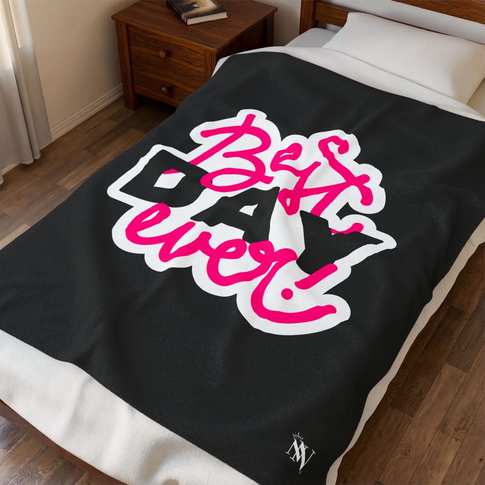 Best Day Ever! Romantic Gifts Silky Soft Love Blanket