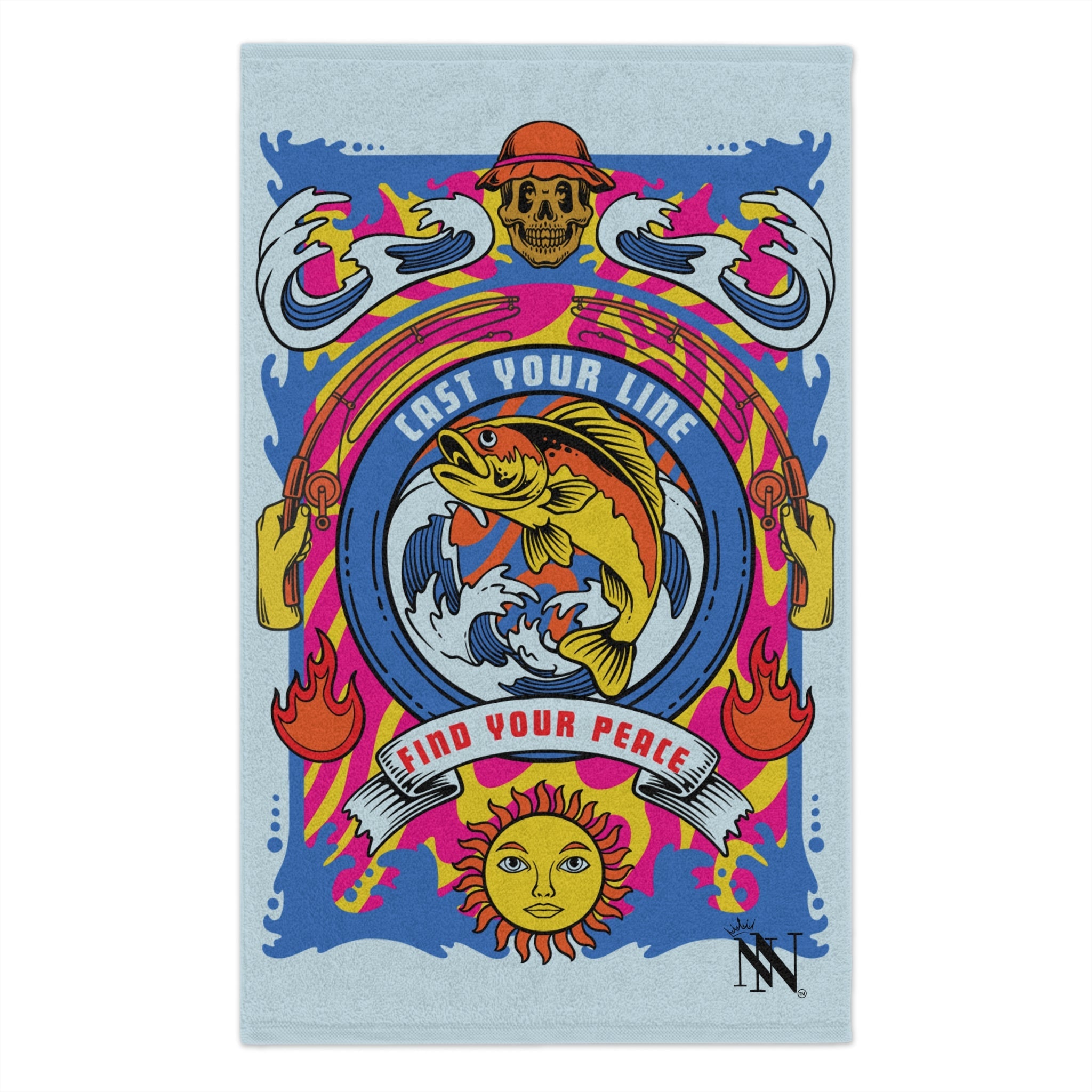 Cast Your Line Sex Towel
