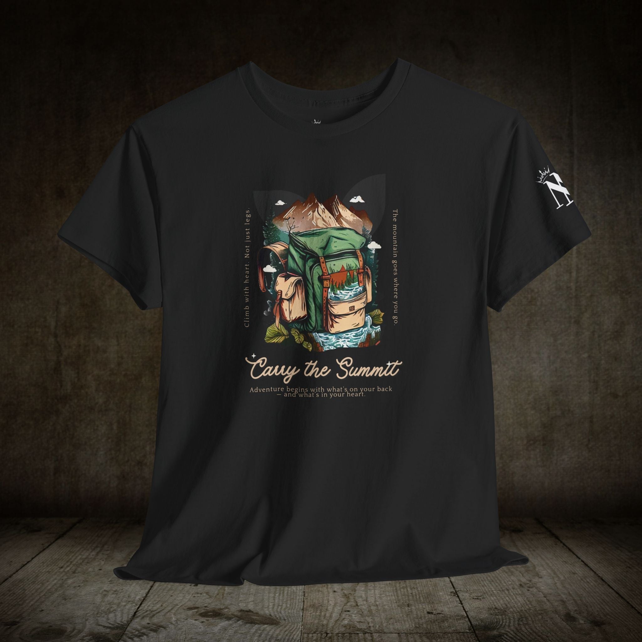 Carry the Summit | Mix & Match Cotton Unisex Fun-Flirty Lovers’ T-Shirts