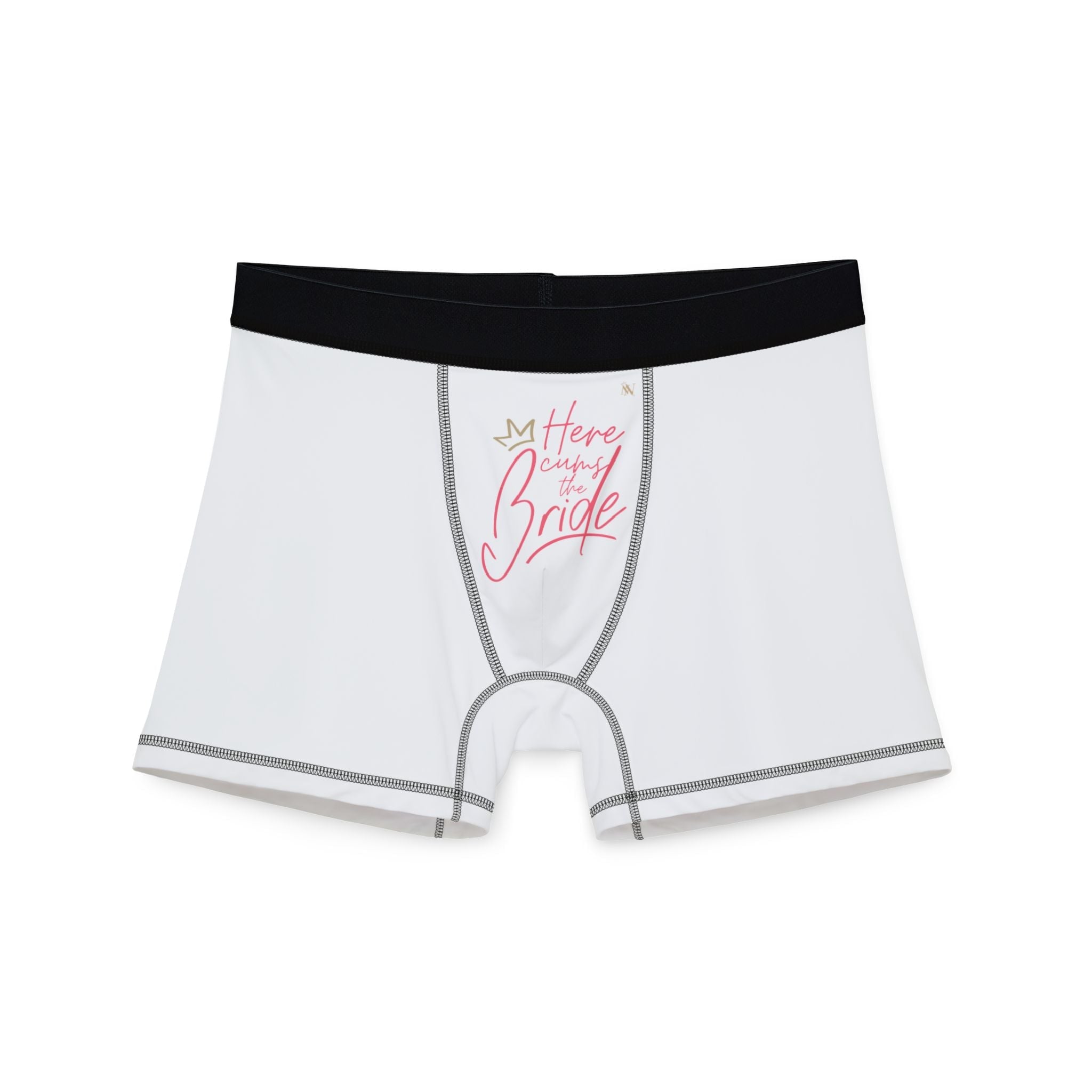 Here Cums the Bride | Mix & Match Fun-Flirty Lovers’ Boxer Briefs