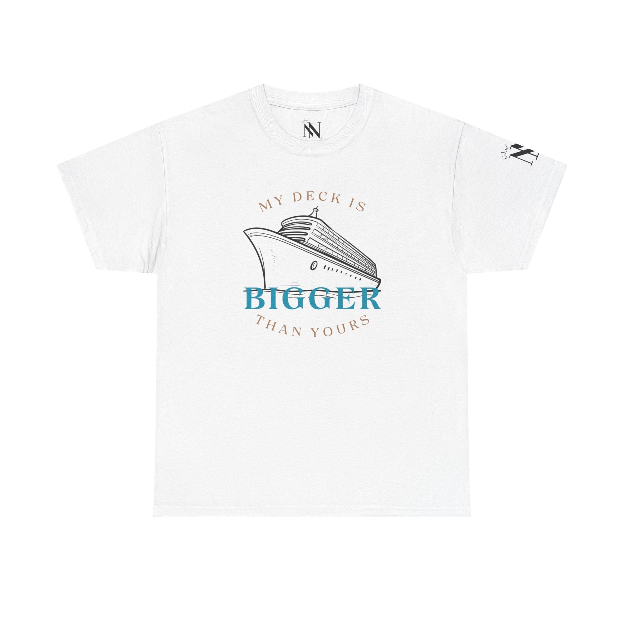 My DECK is Bigger | Mix & Match 100% Cotton Unisex Fun-Flirty Lovers’ Tees