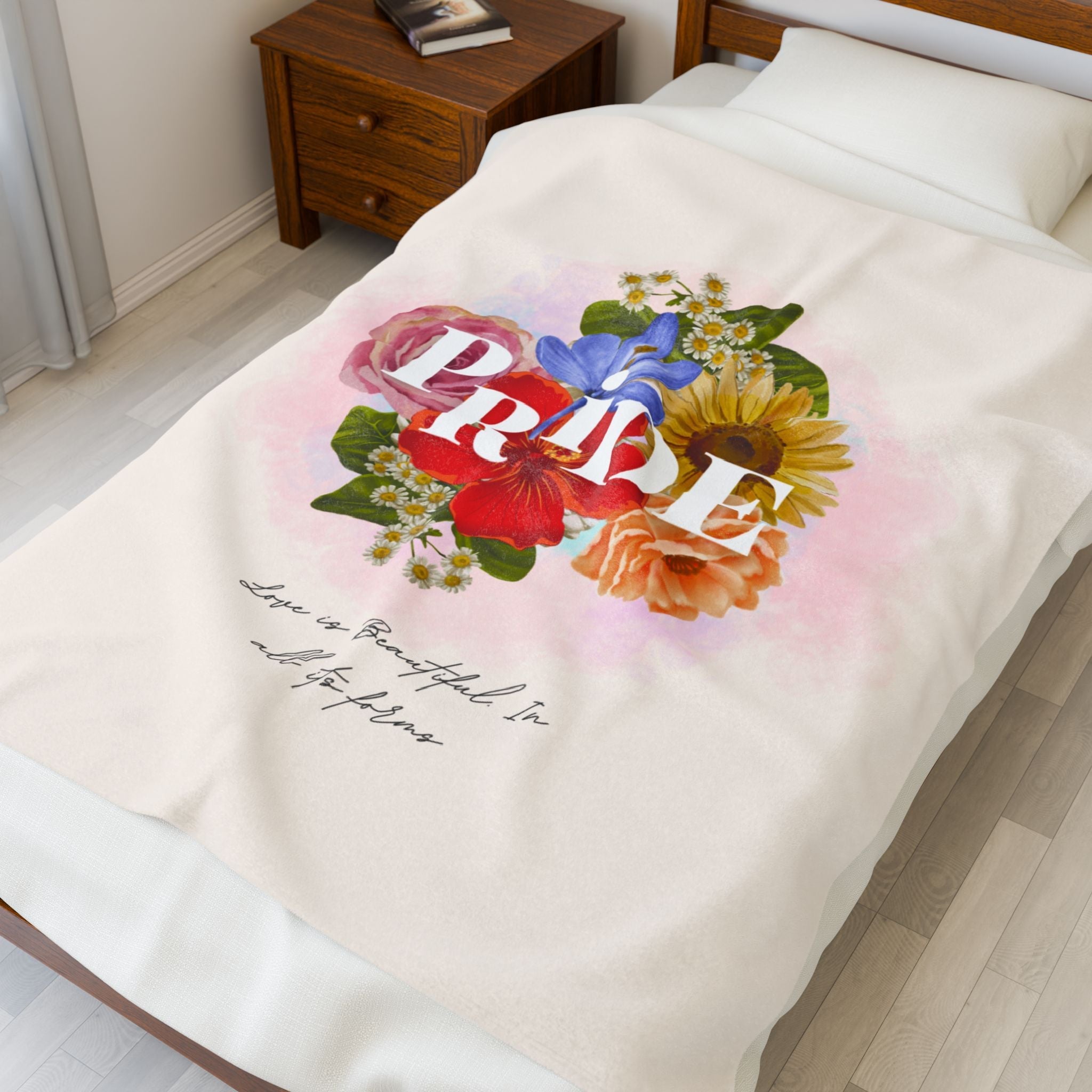 Pride is Beautiful | Mix & Match Fun-Flirty Lovers’ Blankets