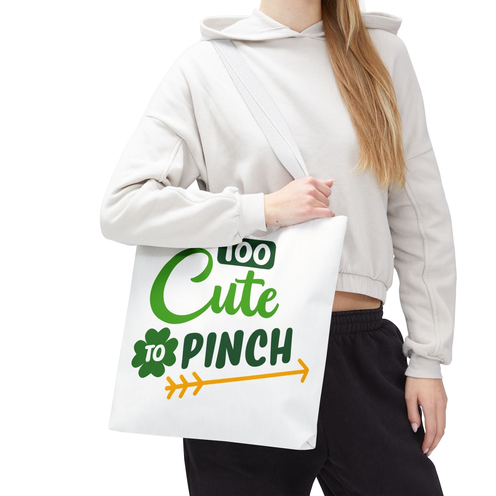 Too Cute to Pinch St. Patrickās Day | Mix & Match Fun-Flirty Loversā Totes
