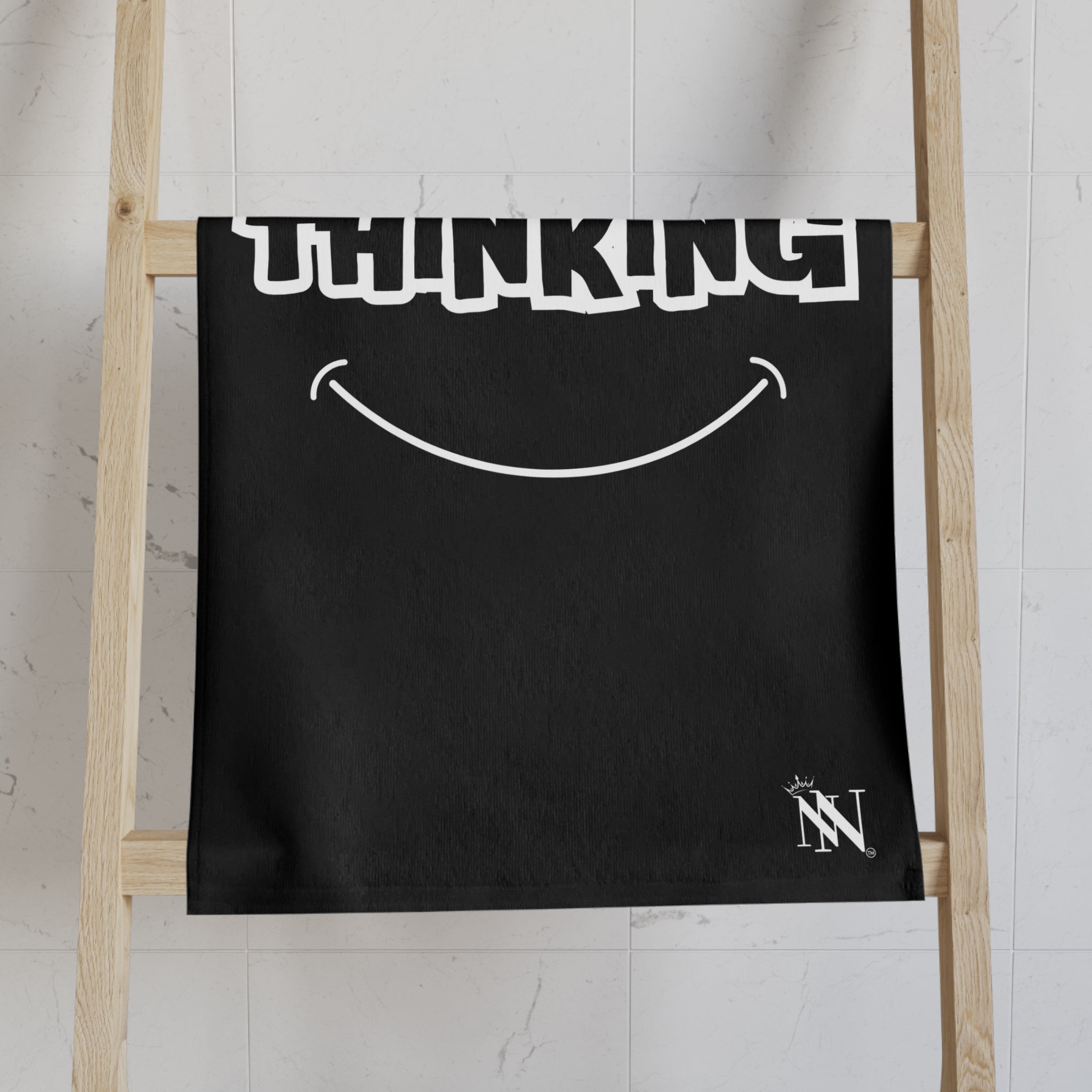 Positive Thinking Smile | Mix & Match Classic Fun-Flirty Lovers’ Towels