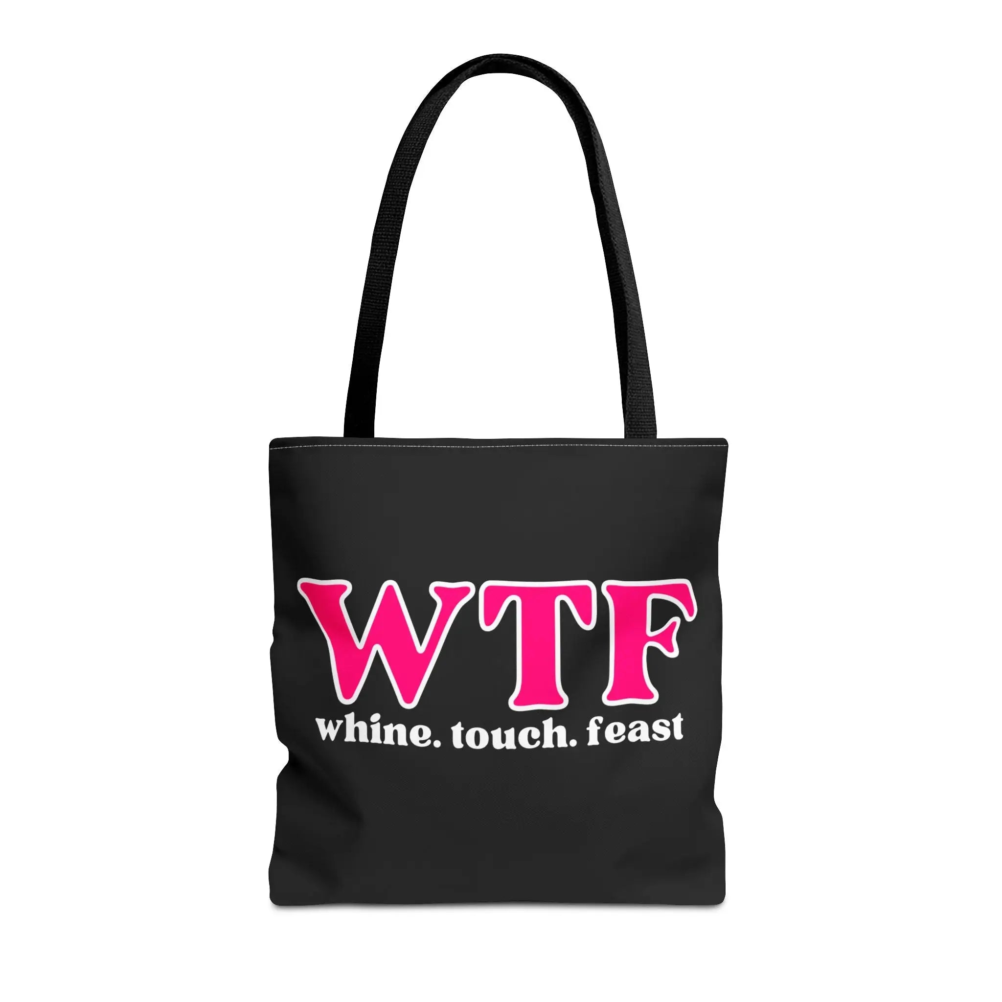 WTF Whine Touch Feast | Mix & Match Fun-Flirty Lovers’ Totes