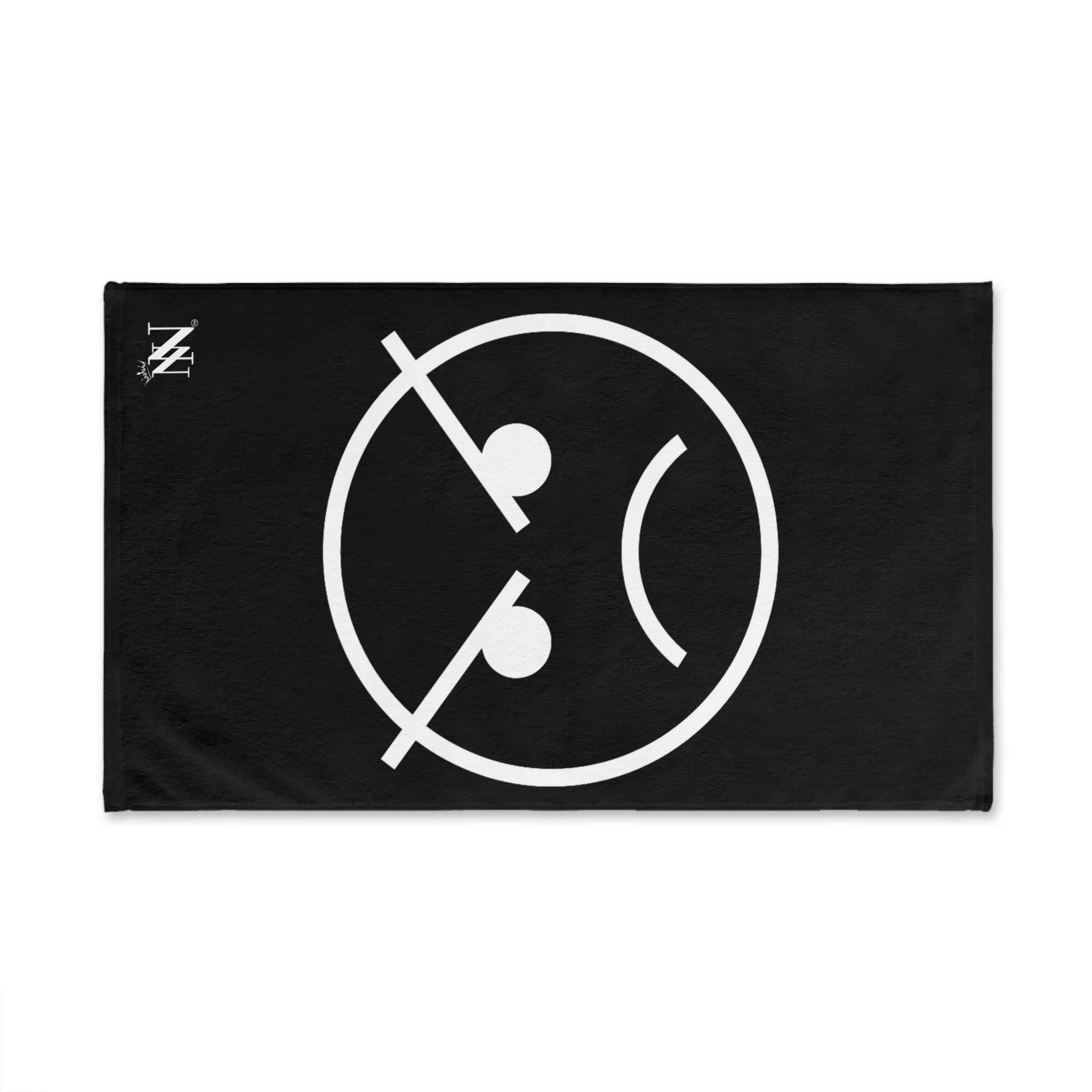 Angry Emoji Black | Mix & Match Classic Fun-Flirty Loversâ Towels